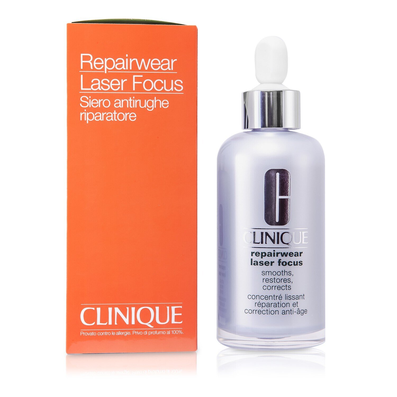 Clinique Cílené sérum pro vyhlazení, obnovu a korekci Repairwear Laser Focus Smooths, Restores, Corrects 100ml/3.4oz