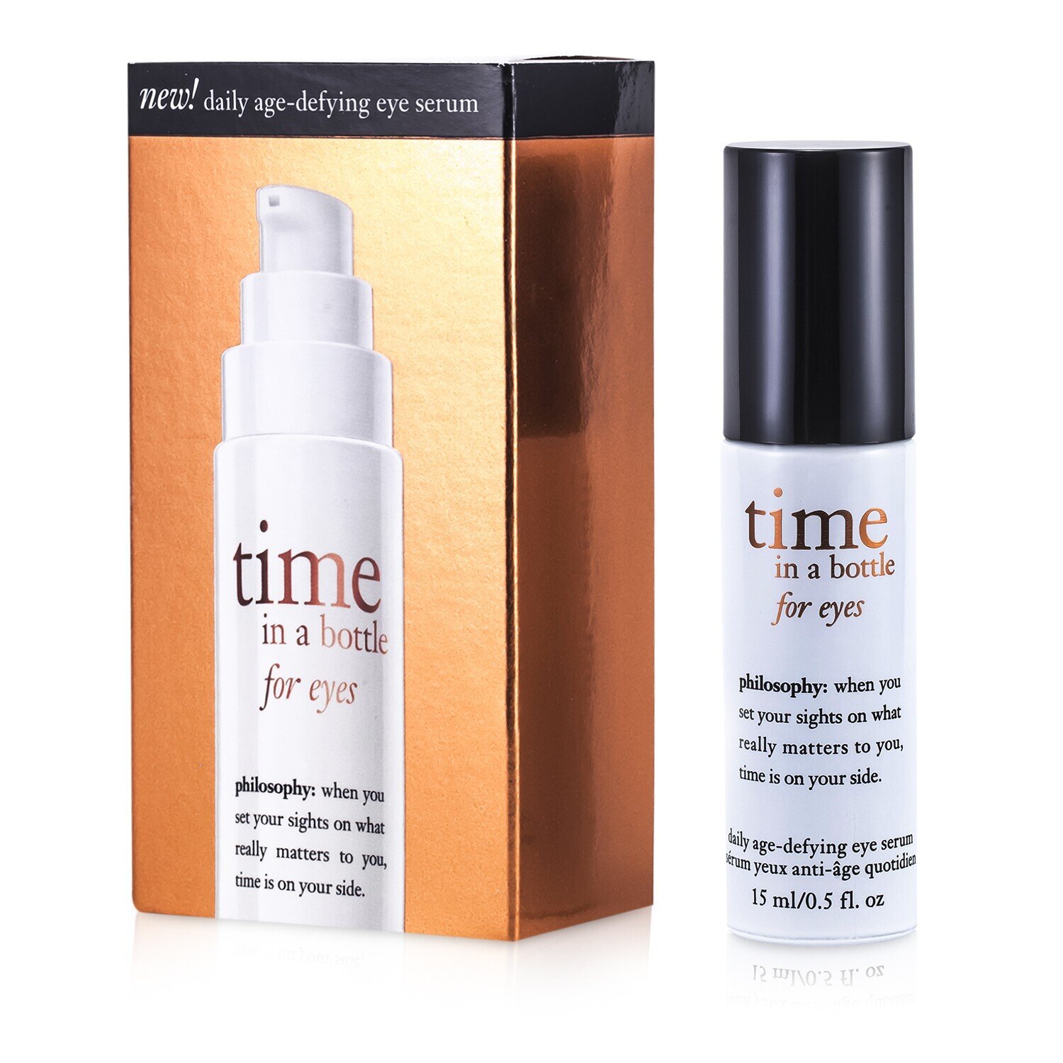 Philosophy Time In A Bottle For Eyes (Daily Age-Defying Eye Serum) 15ml/0.5oz