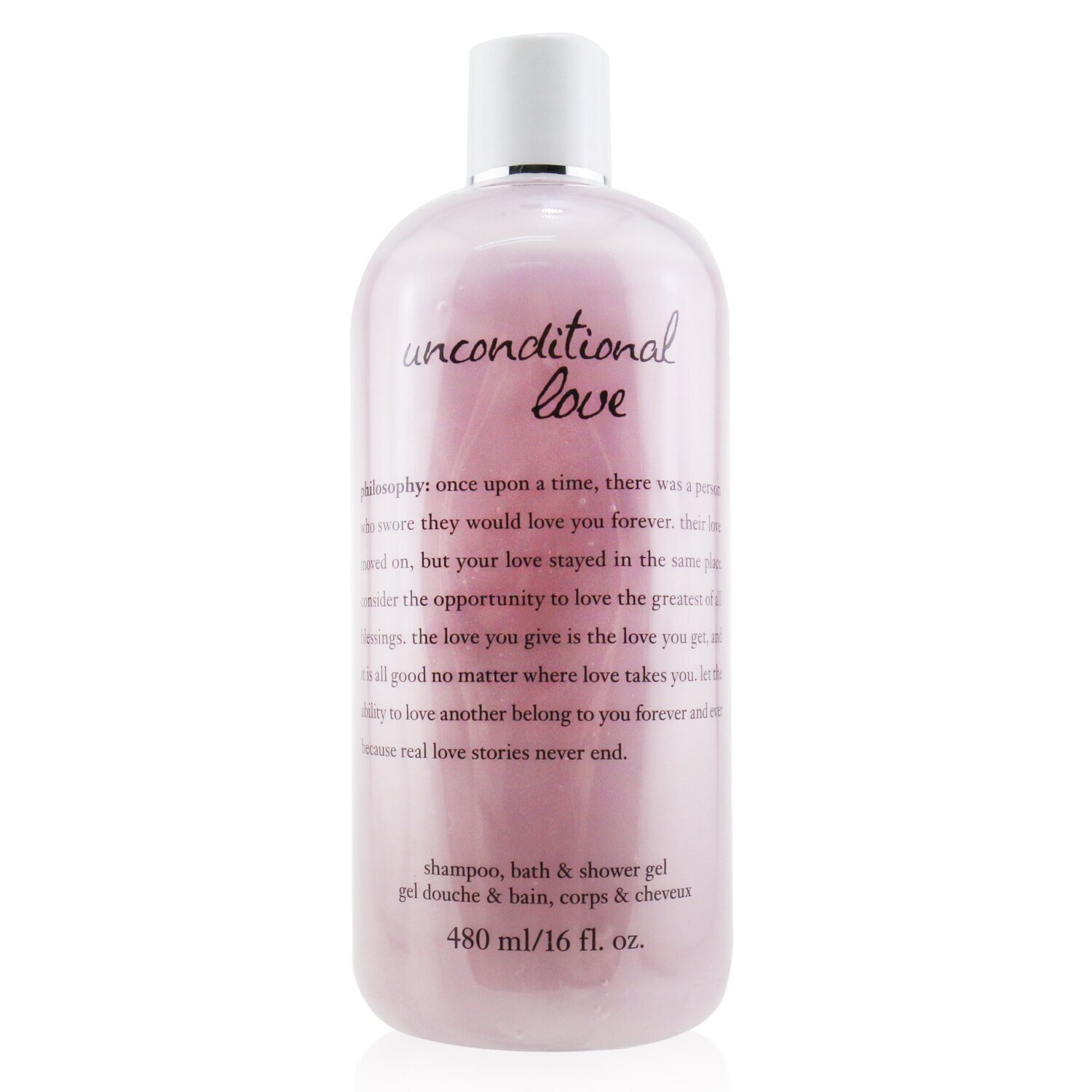 Philosophy Unconditional Love Shampoo, Bath & Gel Mandi 480ml/16oz