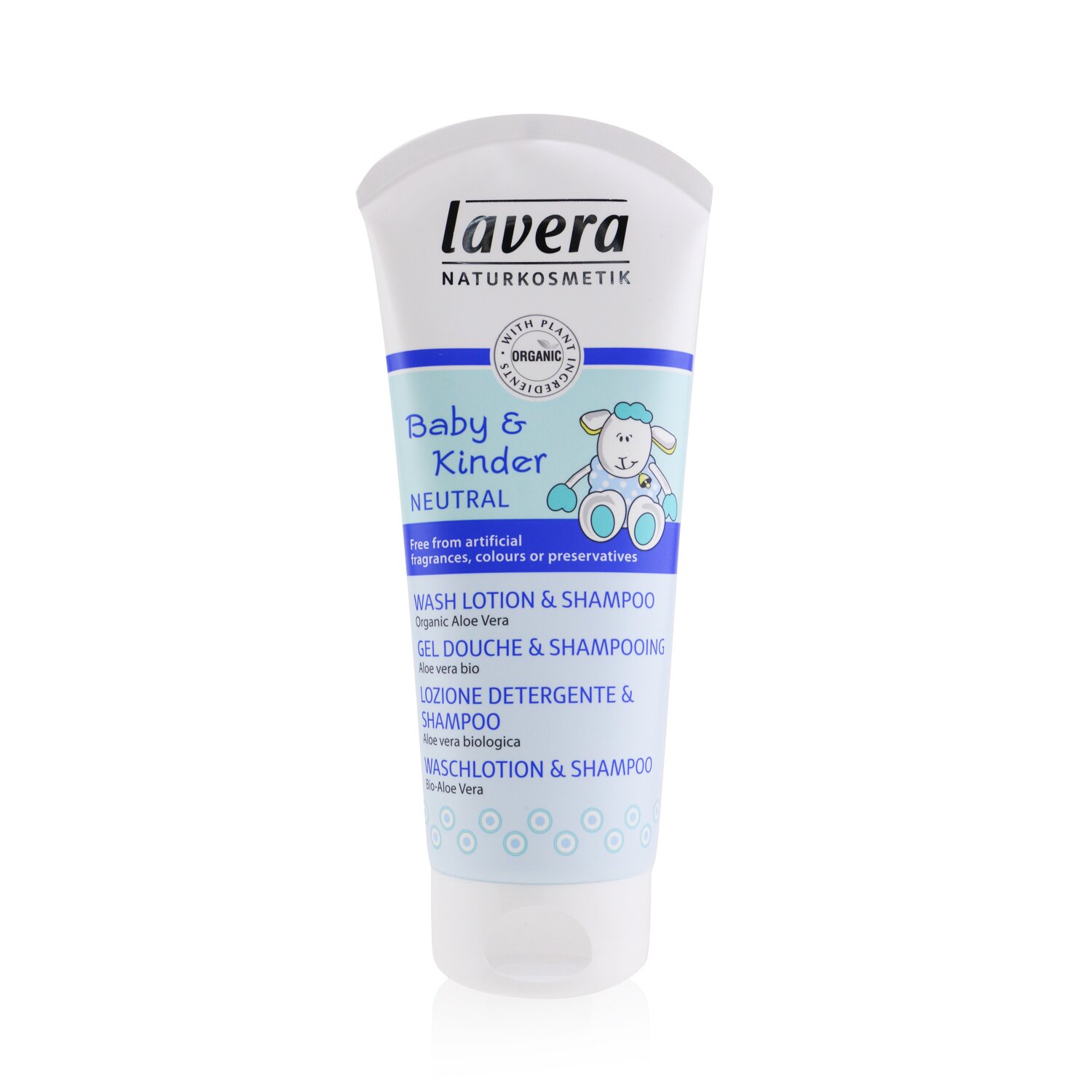 Lavera Baby & Kinder Neutral Wash Lotion & Shampoo 200ml/6.6oz