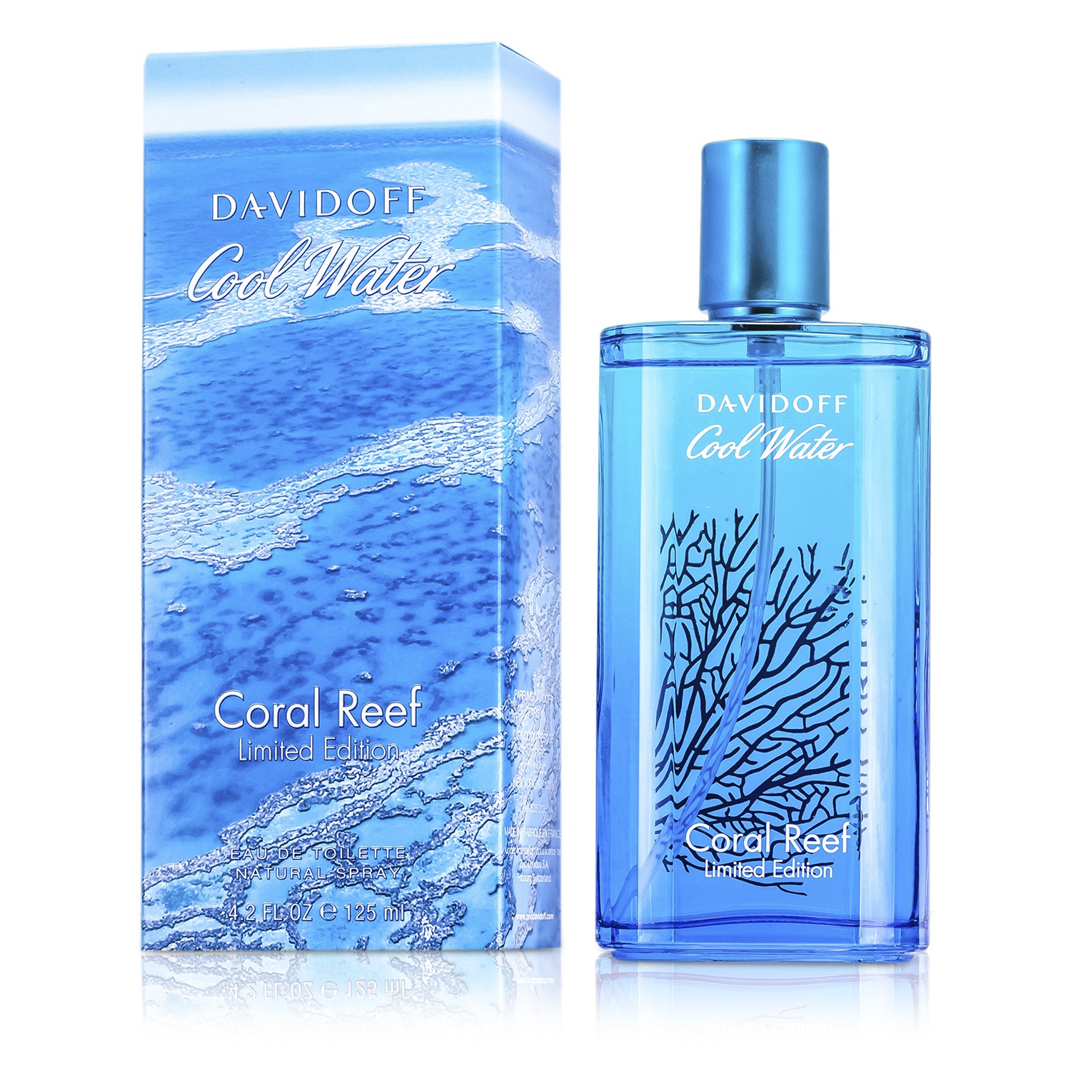 Davidoff Cool Water Coral Reef EDT Sprey (Məhdud Buraxılış) 125ml/4.2oz