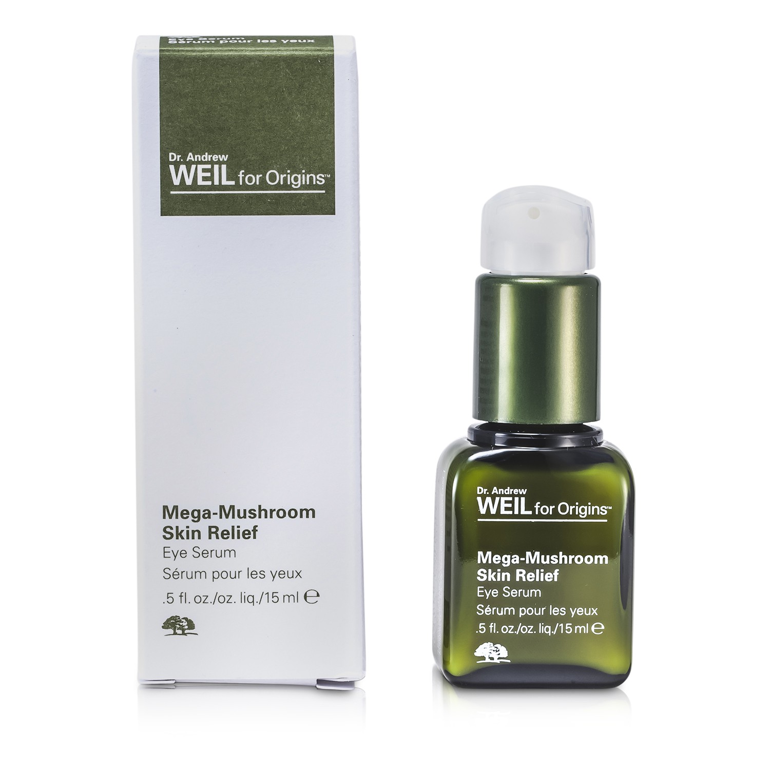 Origins Dr. Andrew Mega-Mushroom Skin Relief Suero de Ojos 15ml/0.5oz