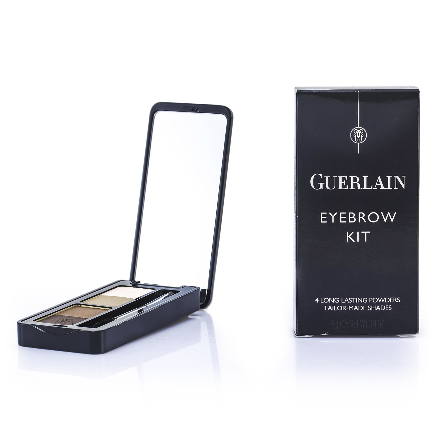 Guerlain Eyebrow Kit (3x Powder, 1x Highlighter, 1x applicator) 4g/0.14oz