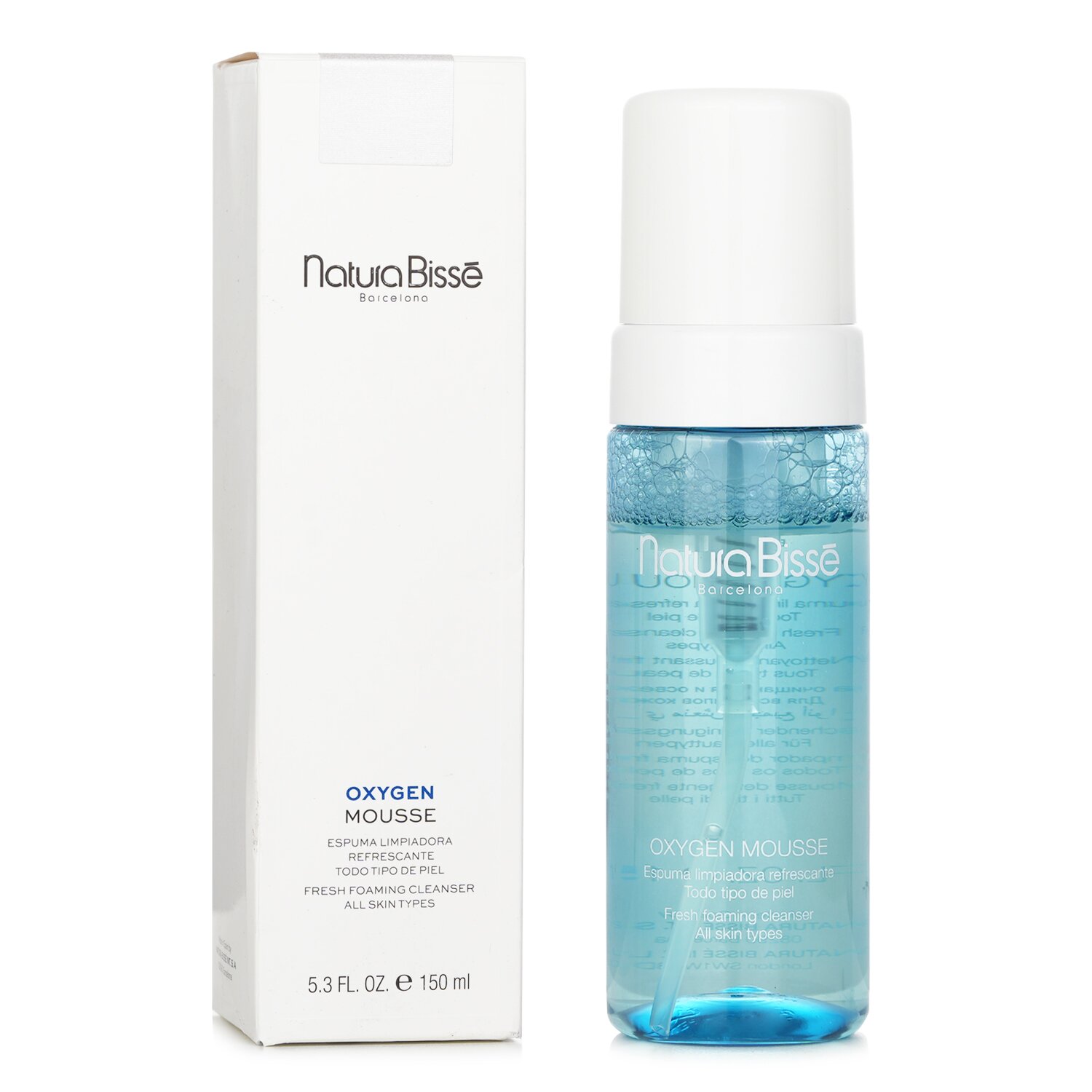 Natura Bisse โฟมทำความสะอาด Oxygen Mousse Fresh (สำหรับทุกสภาพผิว) 150ml/5.3oz