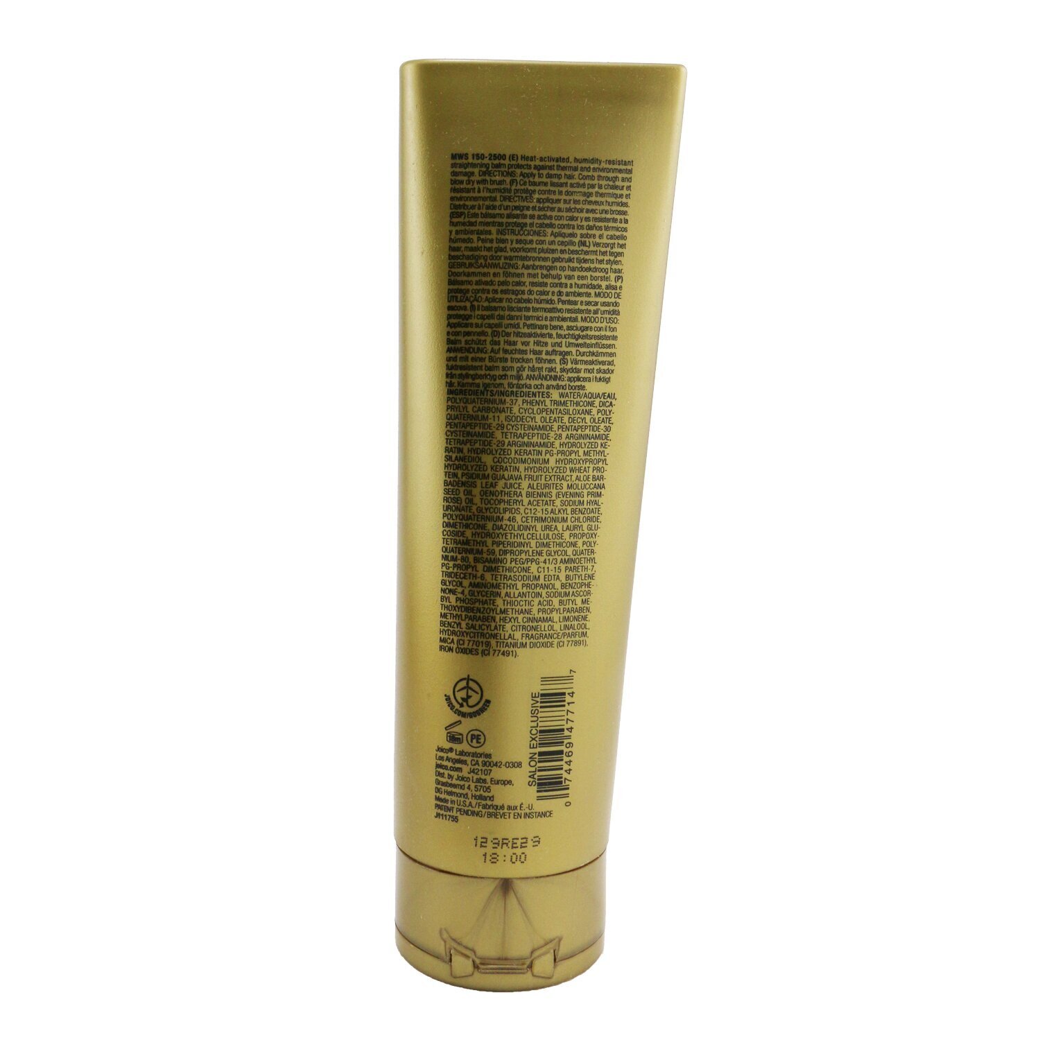 Joico K-Pak Smoothing Balm - To Straighten & Protect (New Packaging) 200ml/6.8oz