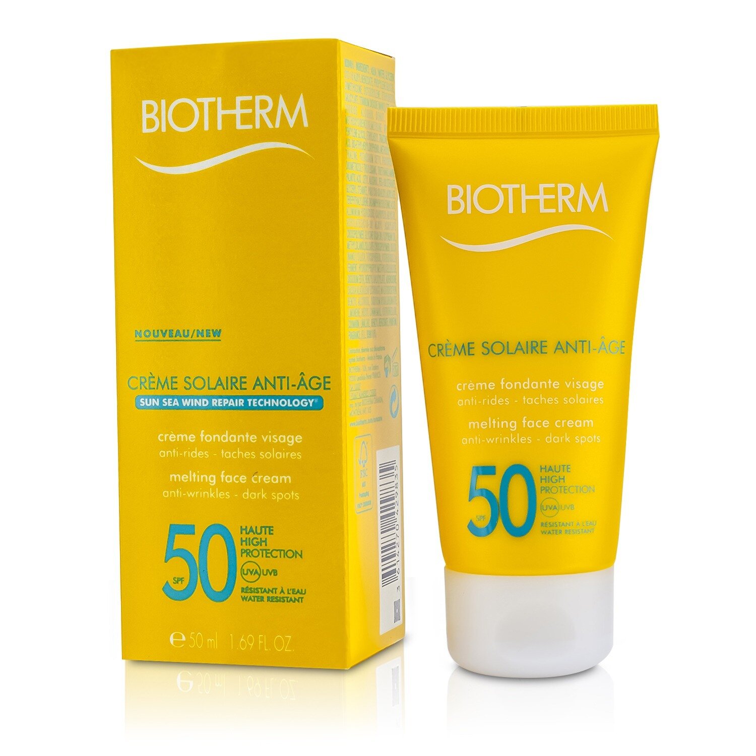 Biotherm Creme Solaire SPF 50 UVA/UVB Melting Face Cream 50ml/1.69oz