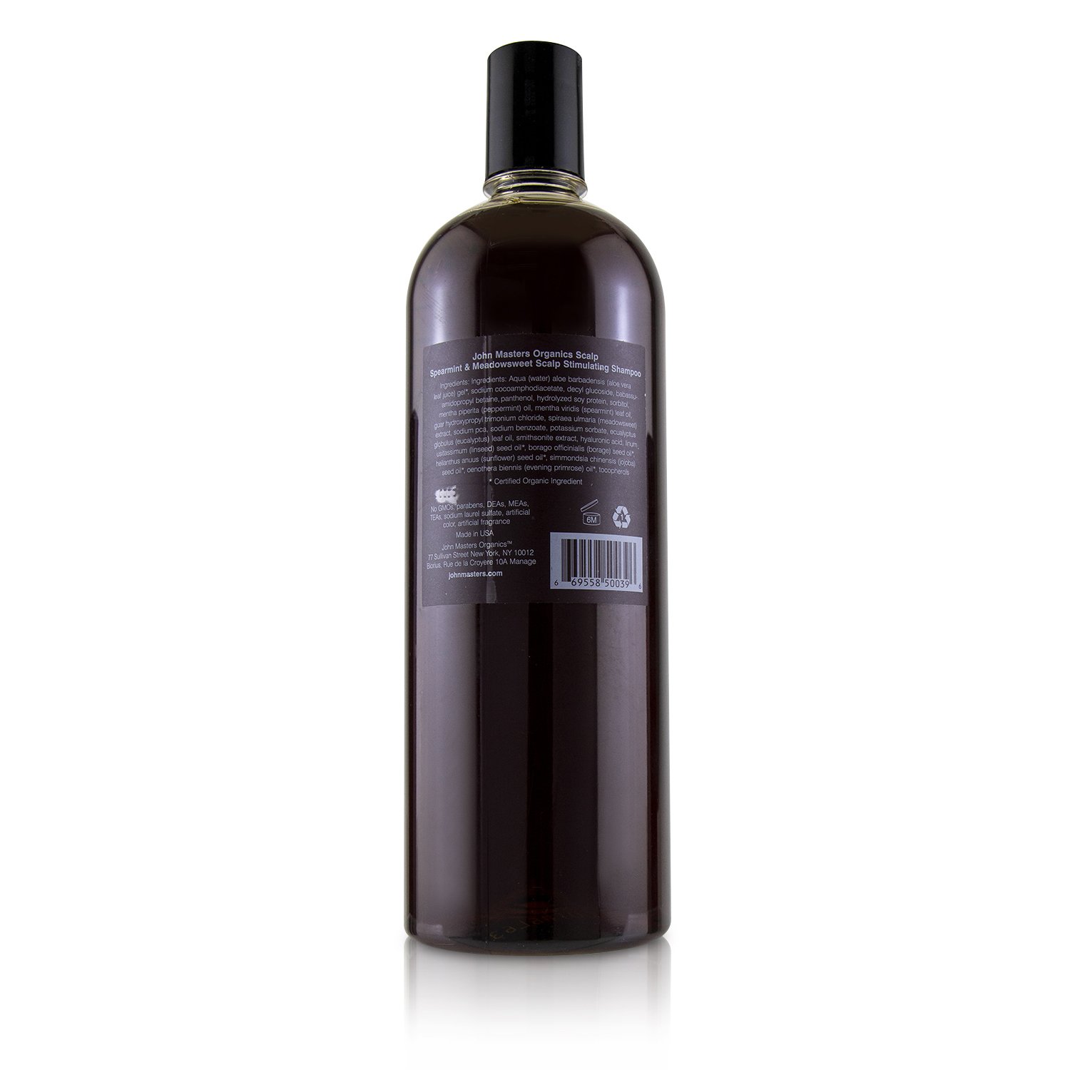 约翰大师有机物 John Masters Organics 薄荷&绣线菊焕活头皮洗发水 1035ml/35oz