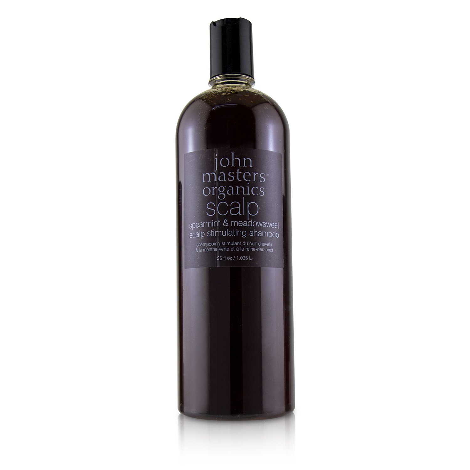 John Masters Organics شامبو محفز لفروة الرأس بالنعناع وإكليل المروج 1035ml/35oz