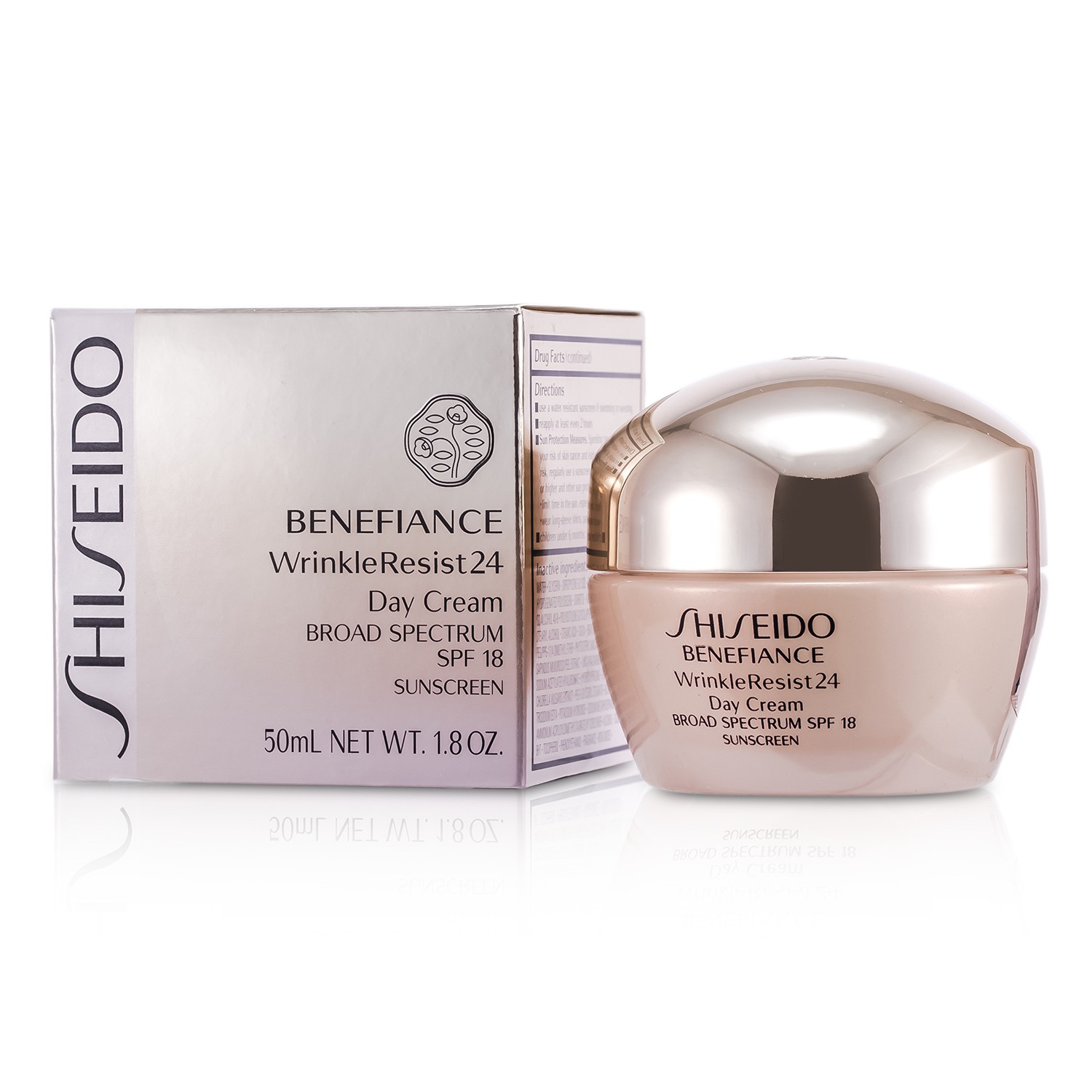 Shiseido Benefiance WrinkleResist24 Day Cream SPF 18 50ml/1.8oz