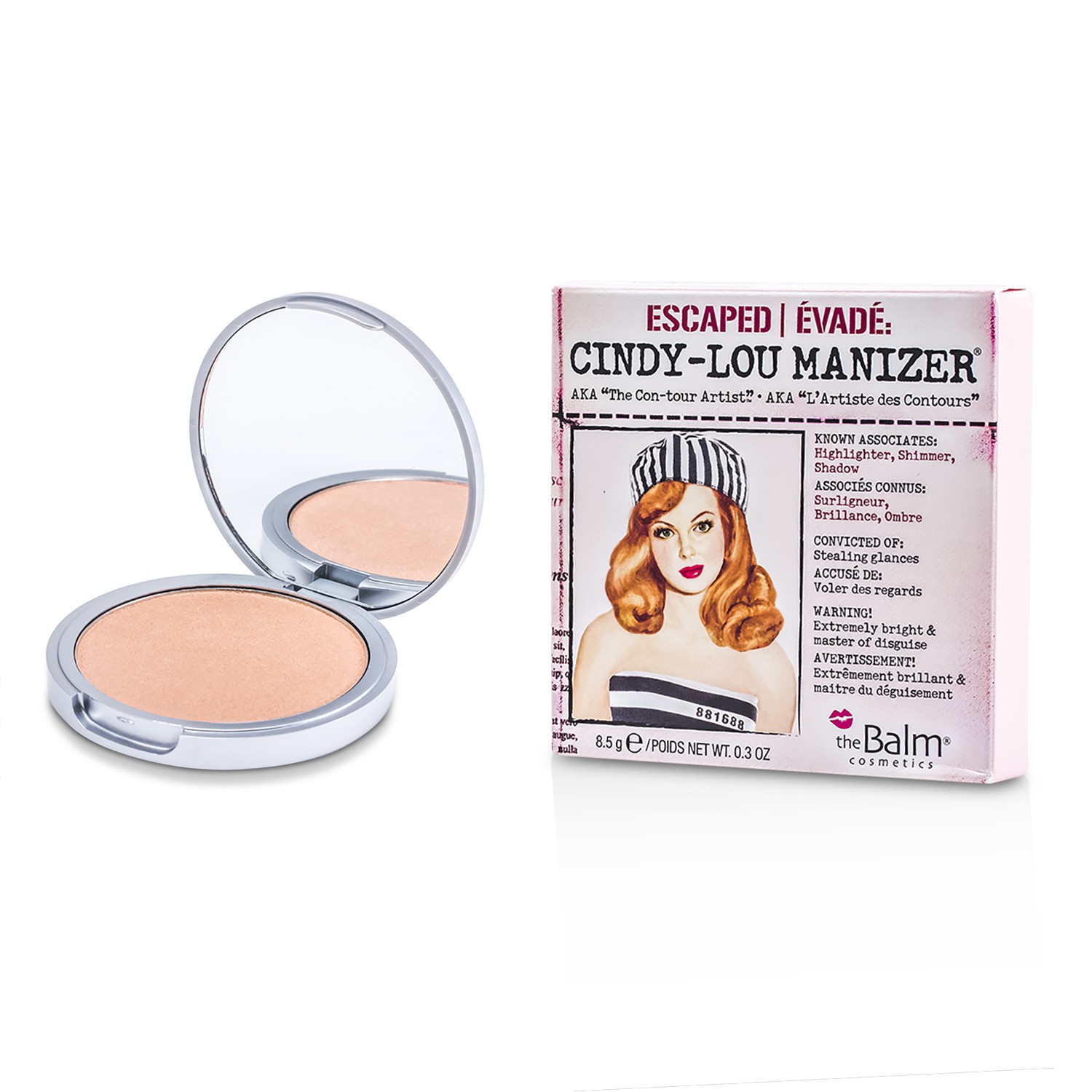 TheBalm แป้งแต่งหน้า Cindy Lou Manizer 8.5g/0.3oz