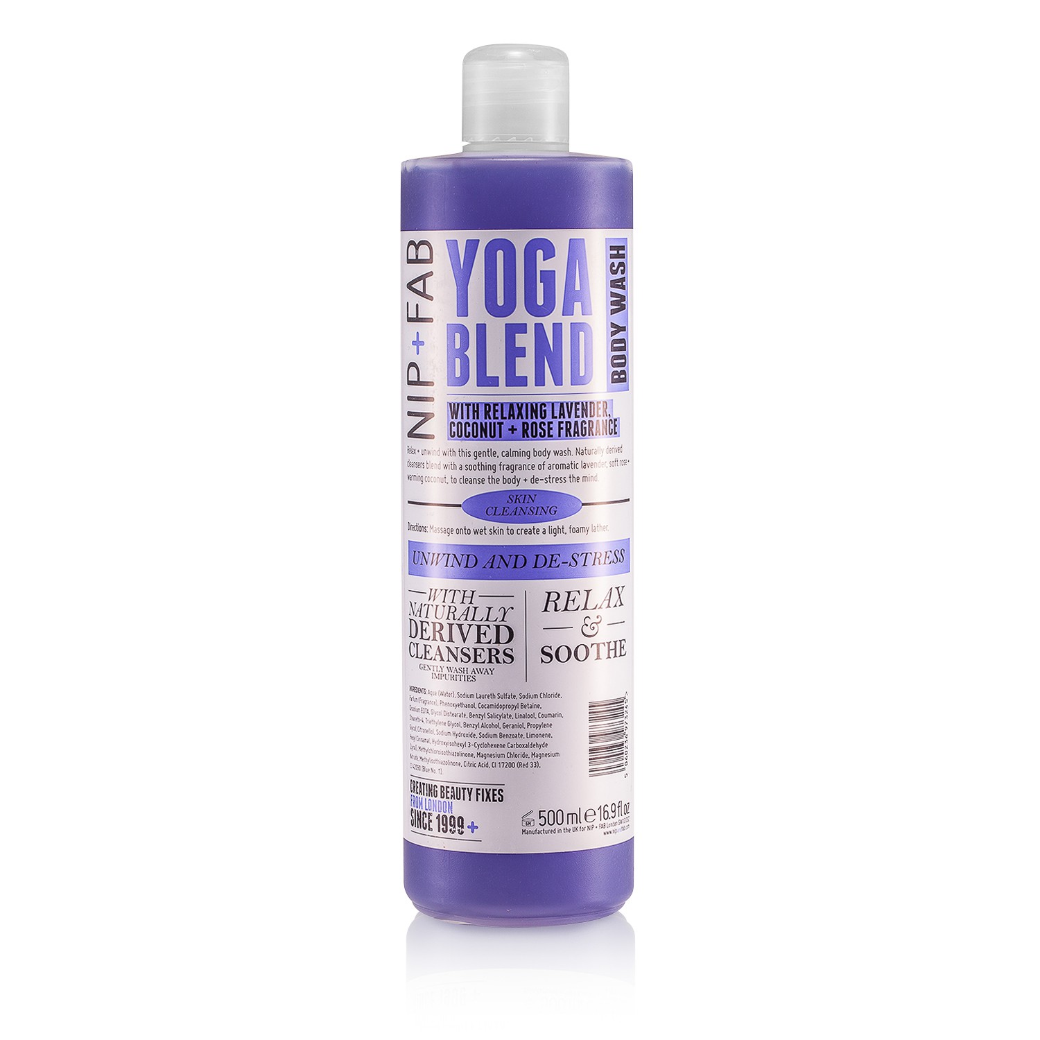 NIP+FAB Yoga Blend Body Wash 500ml/16.9oz