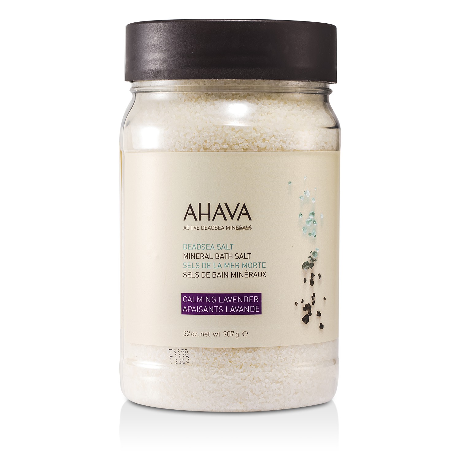 Ahava Deadsea Salt Săruri de Baie Calmante cu Lavandă și Sare de la Marea Moartă 907g/32oz