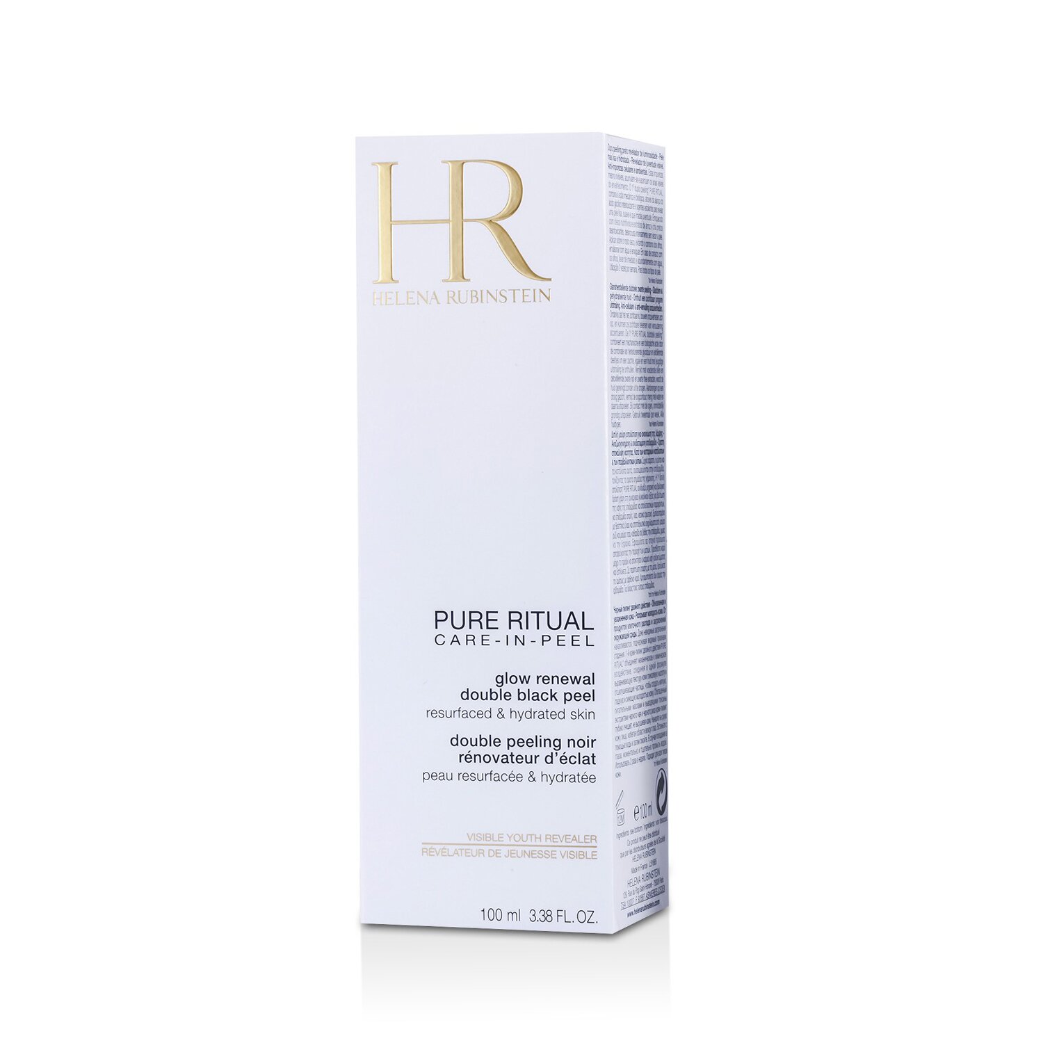 Helena Rubinstein Pure Ritual Жарқылды Жаңартқыш Екі Есе Қара Пиллинг 100ml/3.38oz