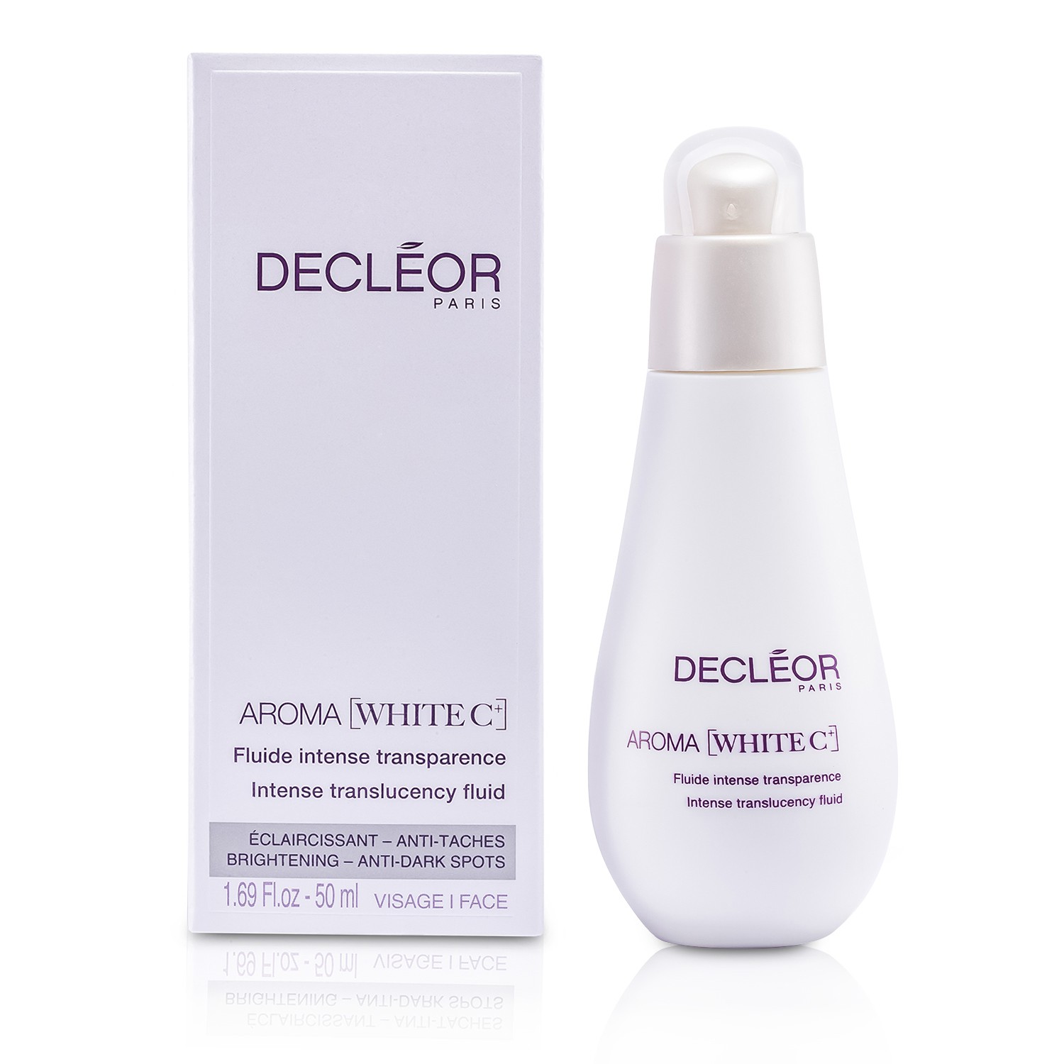 Decleor Zjasňující fluid s vitamínem C Aroma White C+ Intense Translucency Fluid 50ml/1.69oz