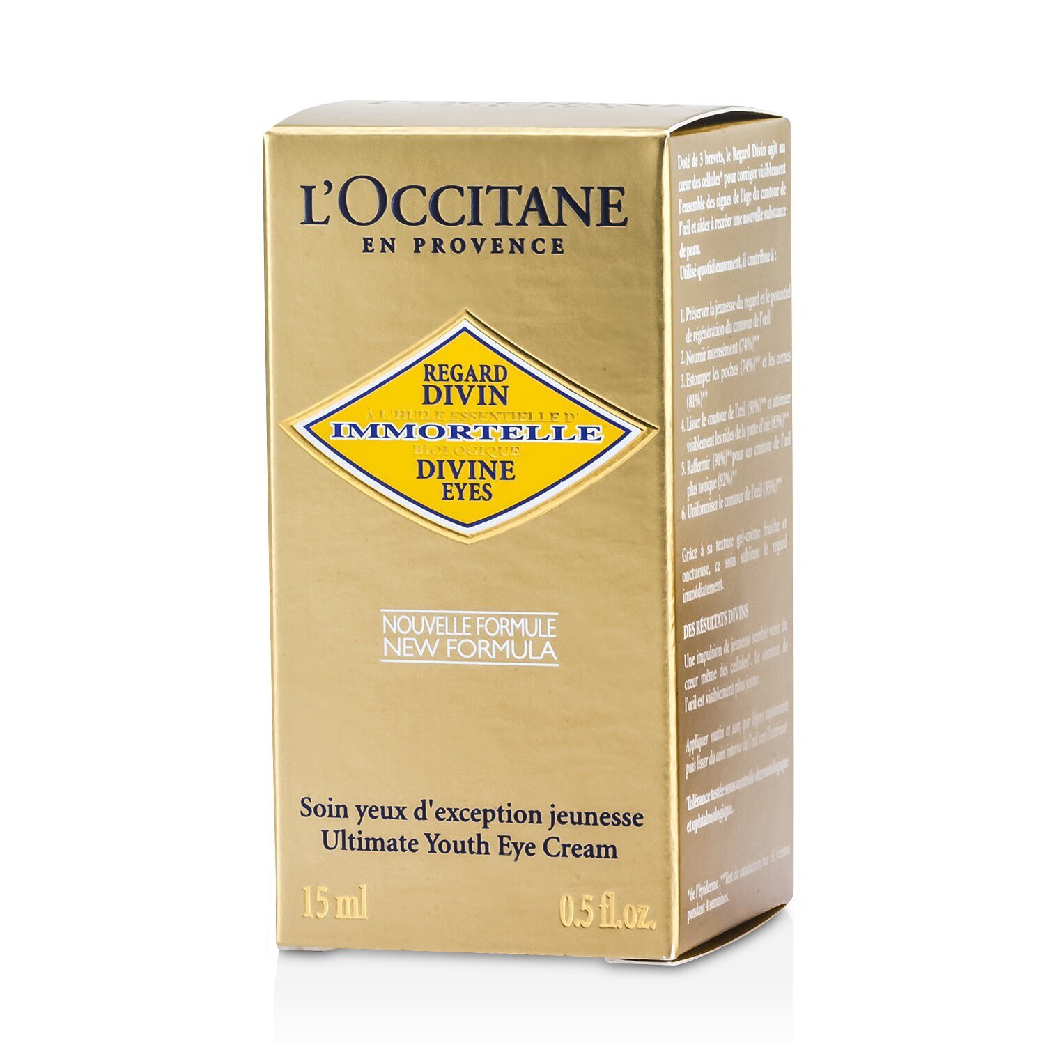 L'Occitane Immortelle Divine Eyes Ultimate Youth كريم لمنطقة العيون 15ml/0.5oz