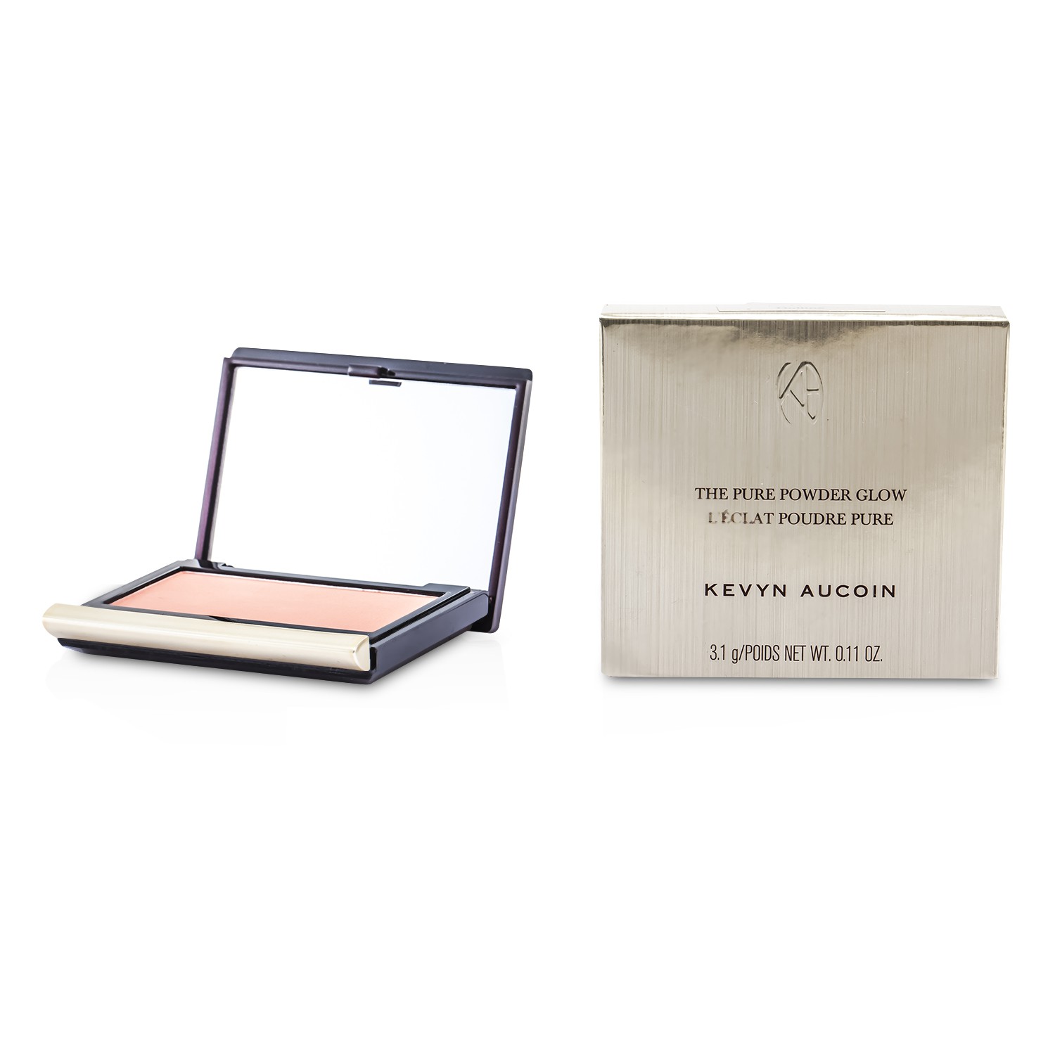 Kevyn Aucoin The Pure Powder Glow Púdrová tvárenka (Nové balenie) – Dolline (Apricot) 3.1g/0.11oz