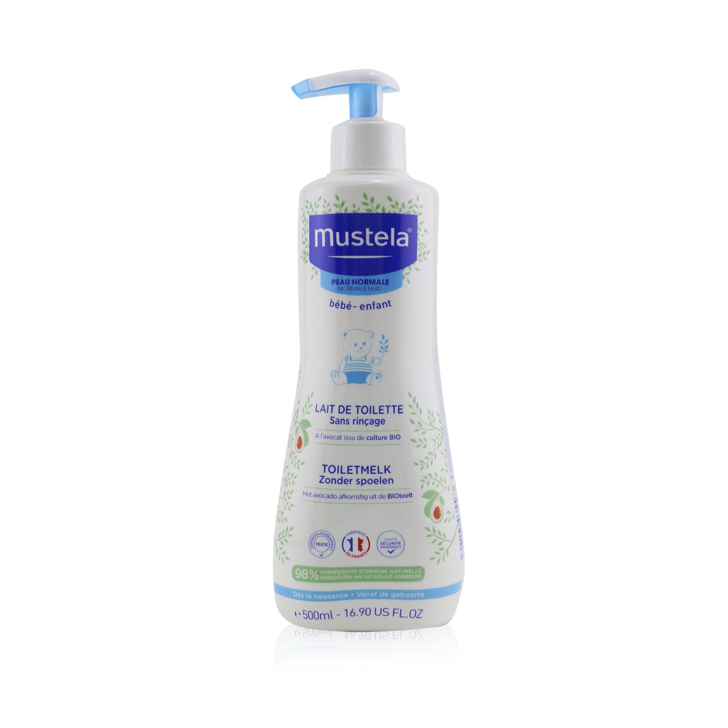 Mustela حليب منظف 500ml/16.7