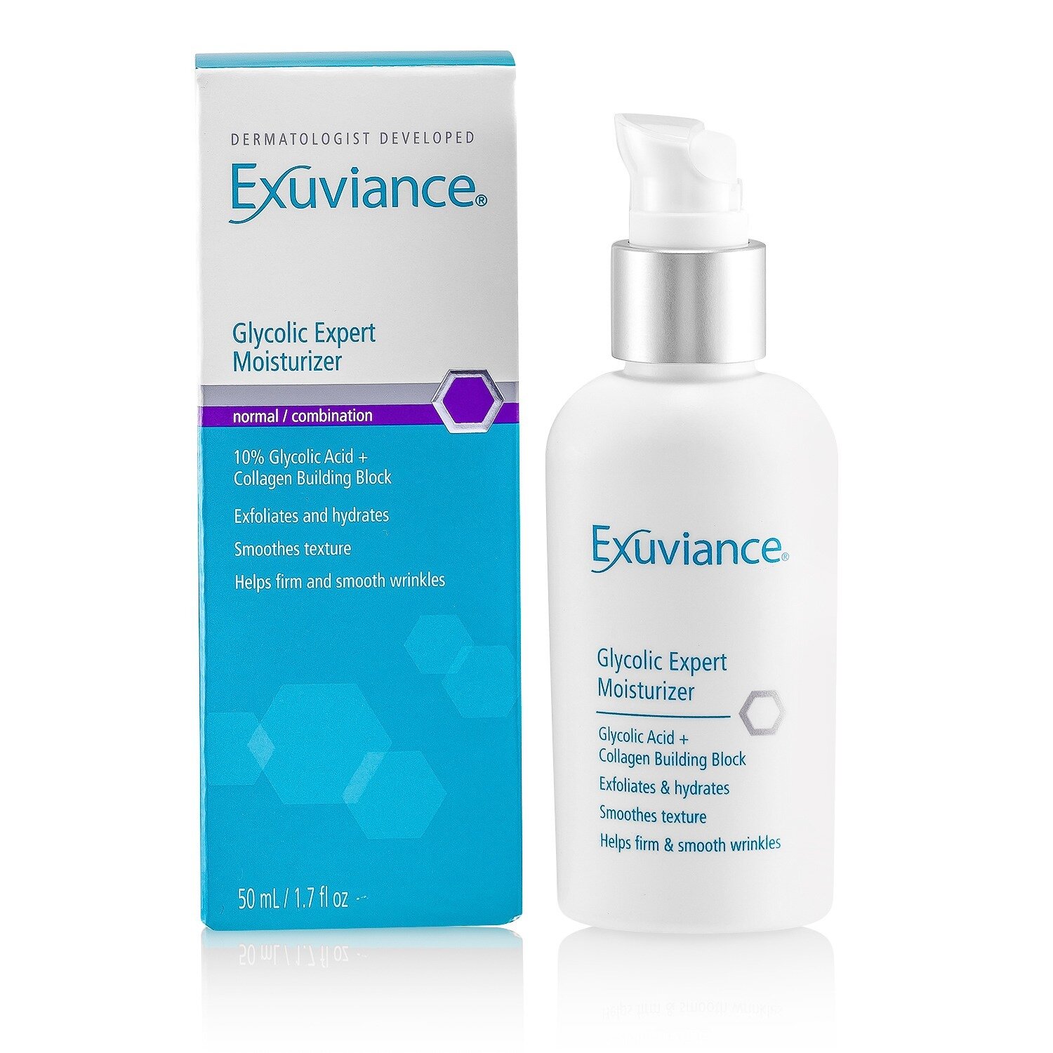 Exuviance Glycolic Expert Moisturizer - For Normal/ Combination Skin 50ml/1.7oz