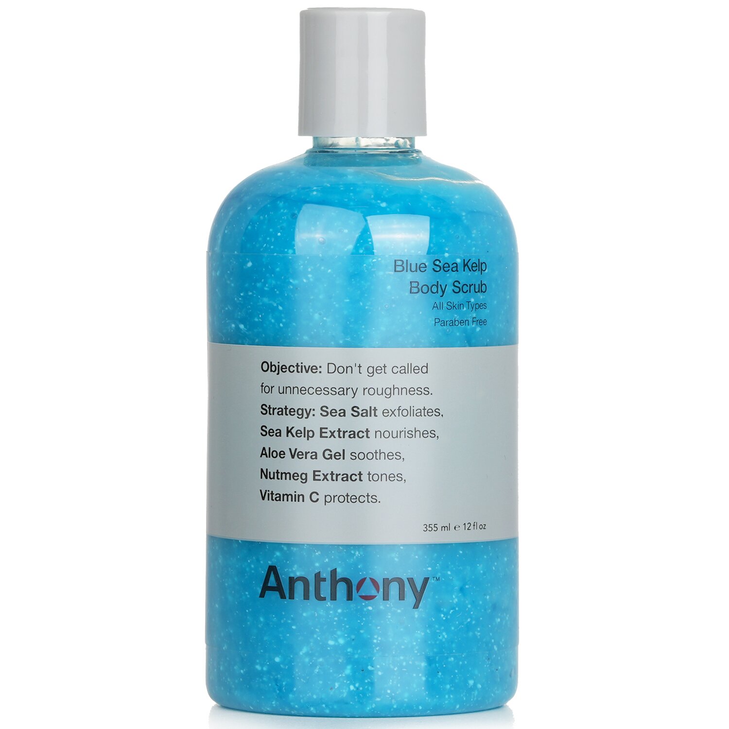 Anthony Logistics For Men Blue Sea Kelp Exfoliante Corporal 355ml/12oz