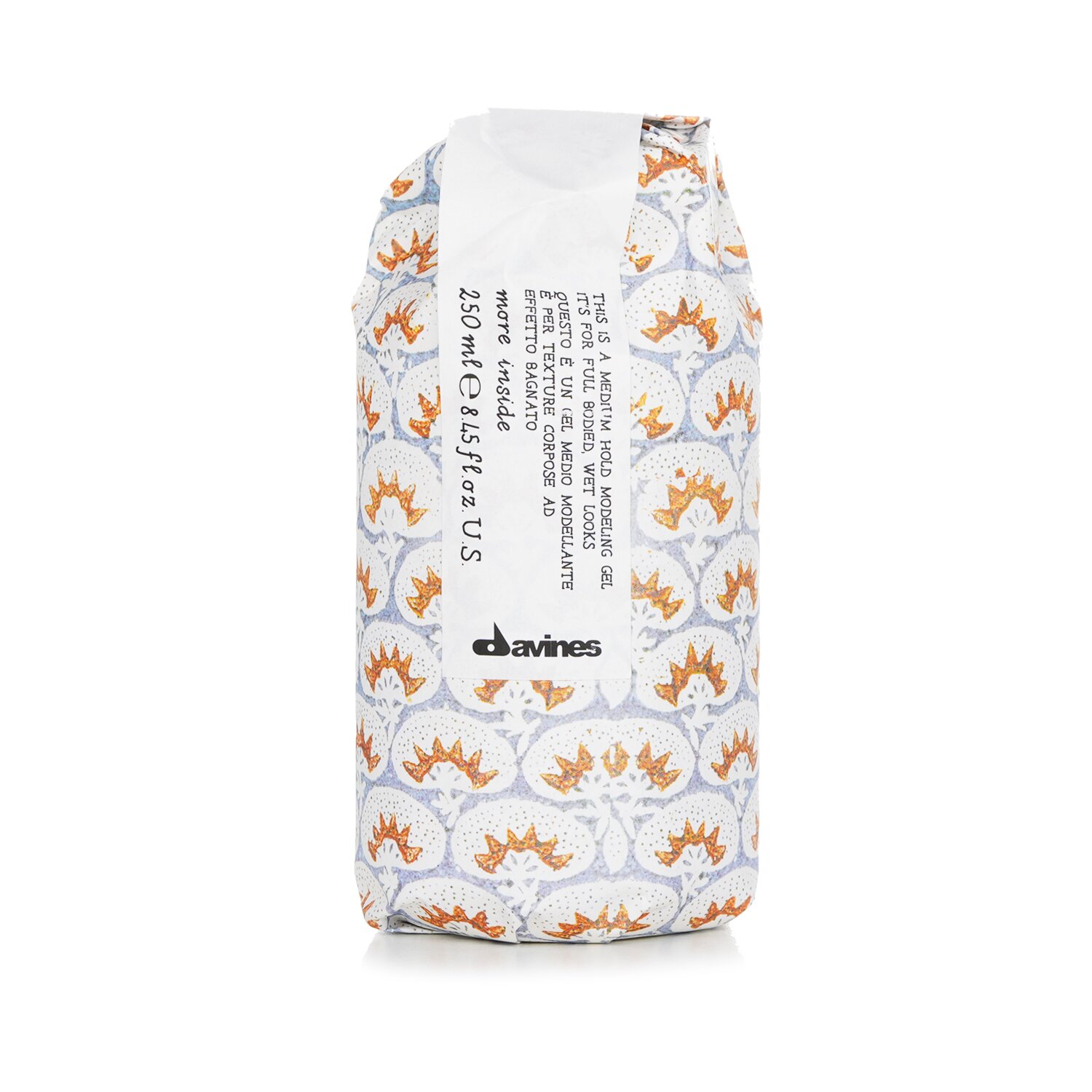 Davines More Inside Este Es Un Gel Moldeador De Agarre Medio (Para Looks Mojados, De Cuerpo Completo) 250ml/8.45oz