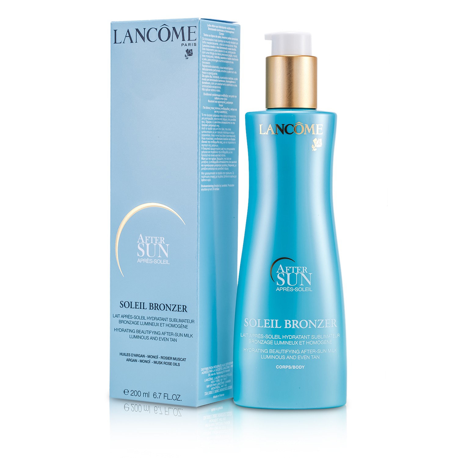 Lancome Soleil Bronzer Hydrating Beautifying After Sun Milk 200ml/6.7oz