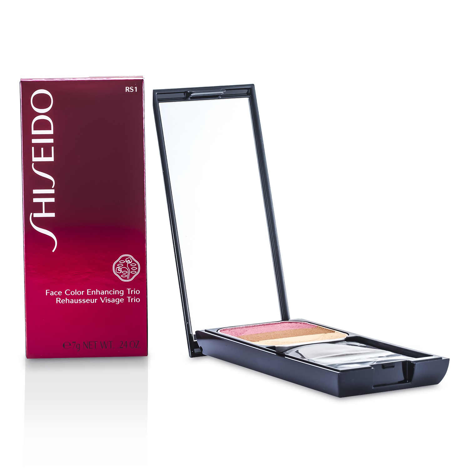 Shiseido مجموعة ثلاثية بألوان معززة للوجه 7g/0.24oz