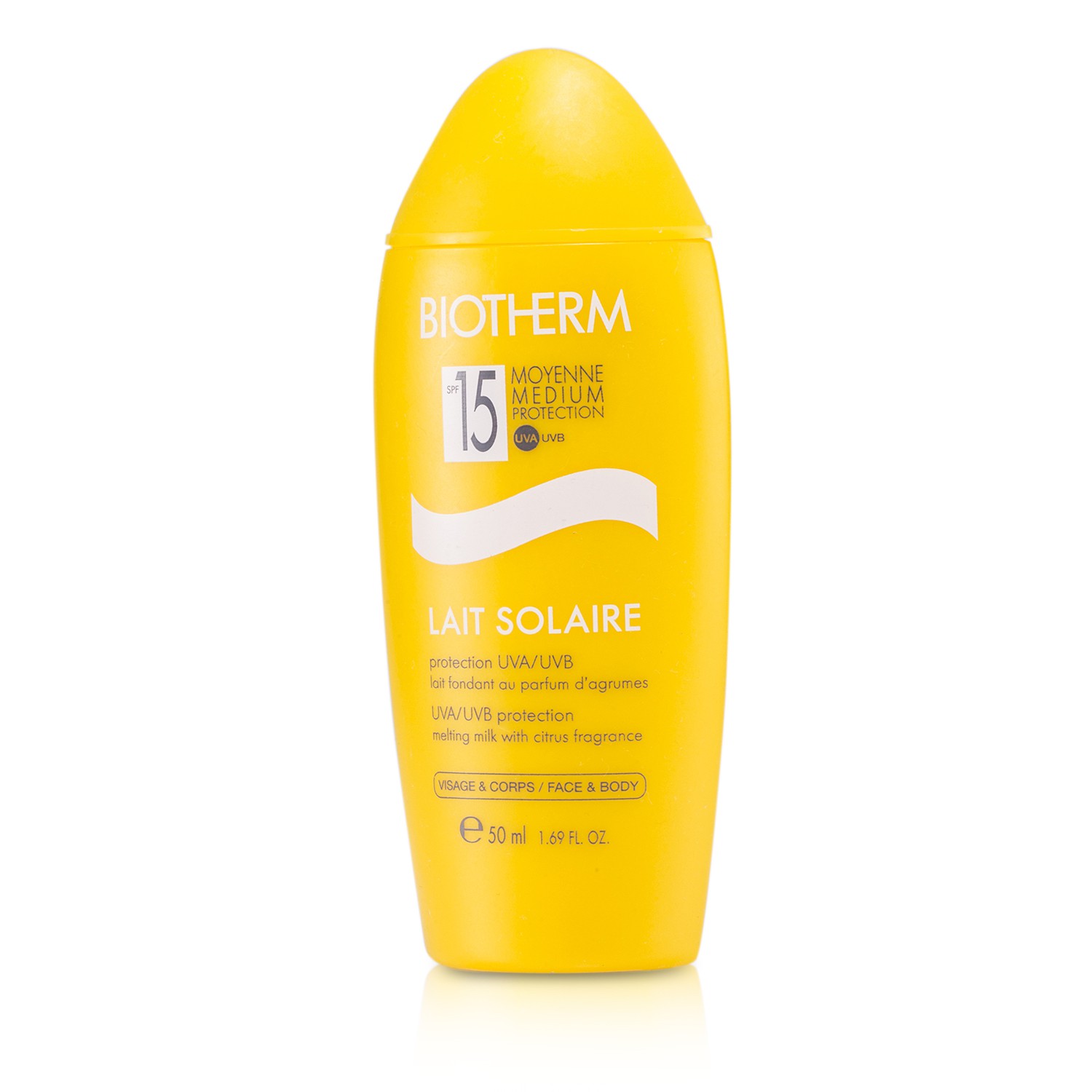 Biotherm Lait Solaire SPF 15 UVA/UVB Protection Melting Milk – תחליב הגנה מהשמש 50ml/1.69oz