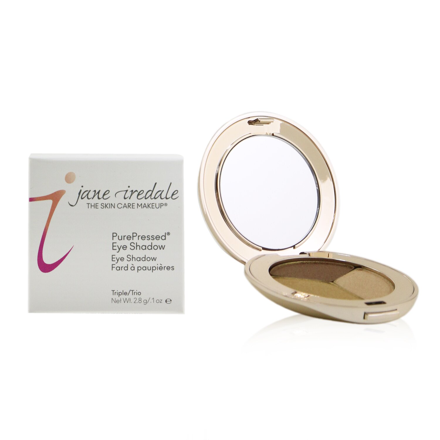 Jane Iredale PurePressed Triple Eye Shadow 2.8g/0.1oz