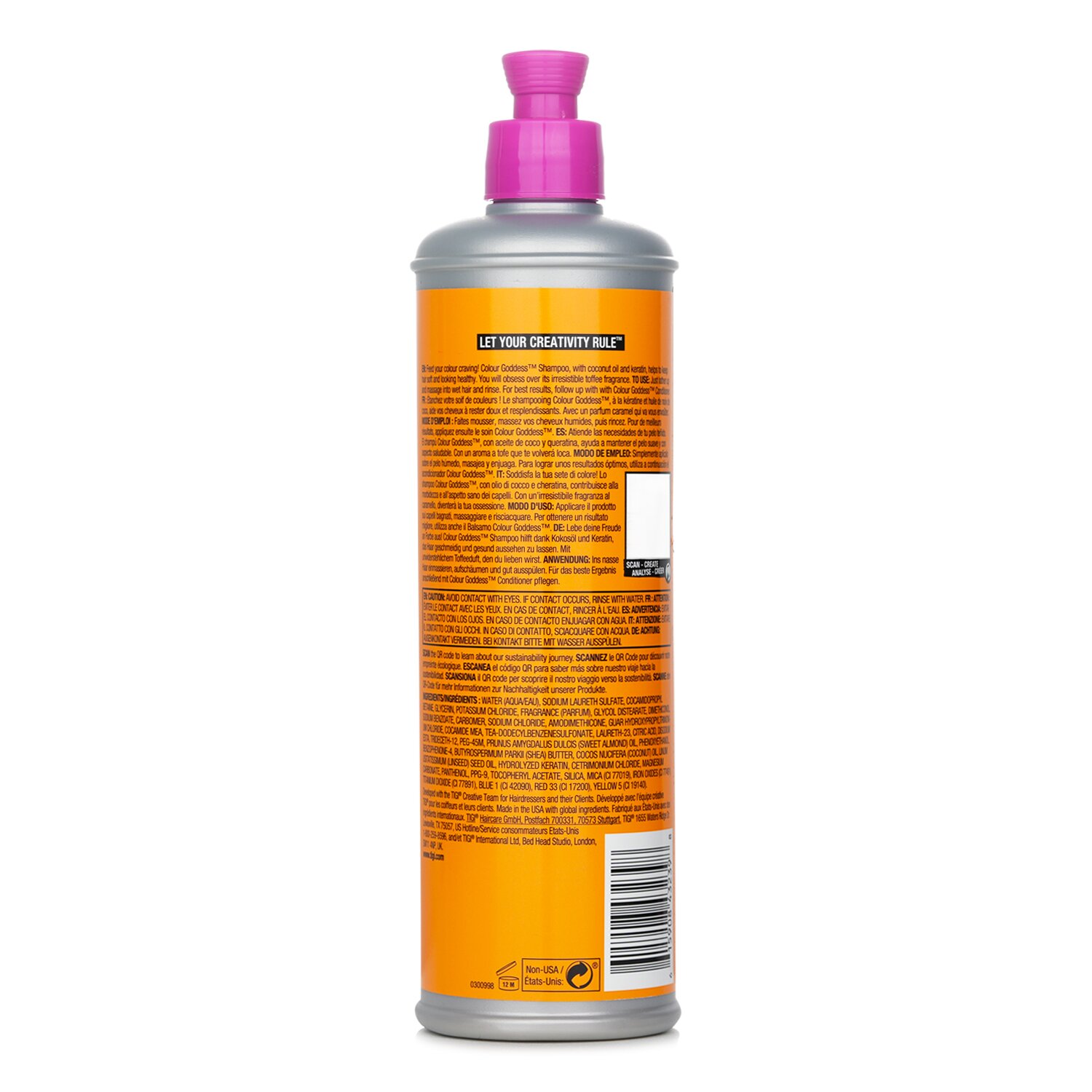 Tigi Bed Head Colour Goddess olajos sampon (festett hajra) 400ml/13.5oz