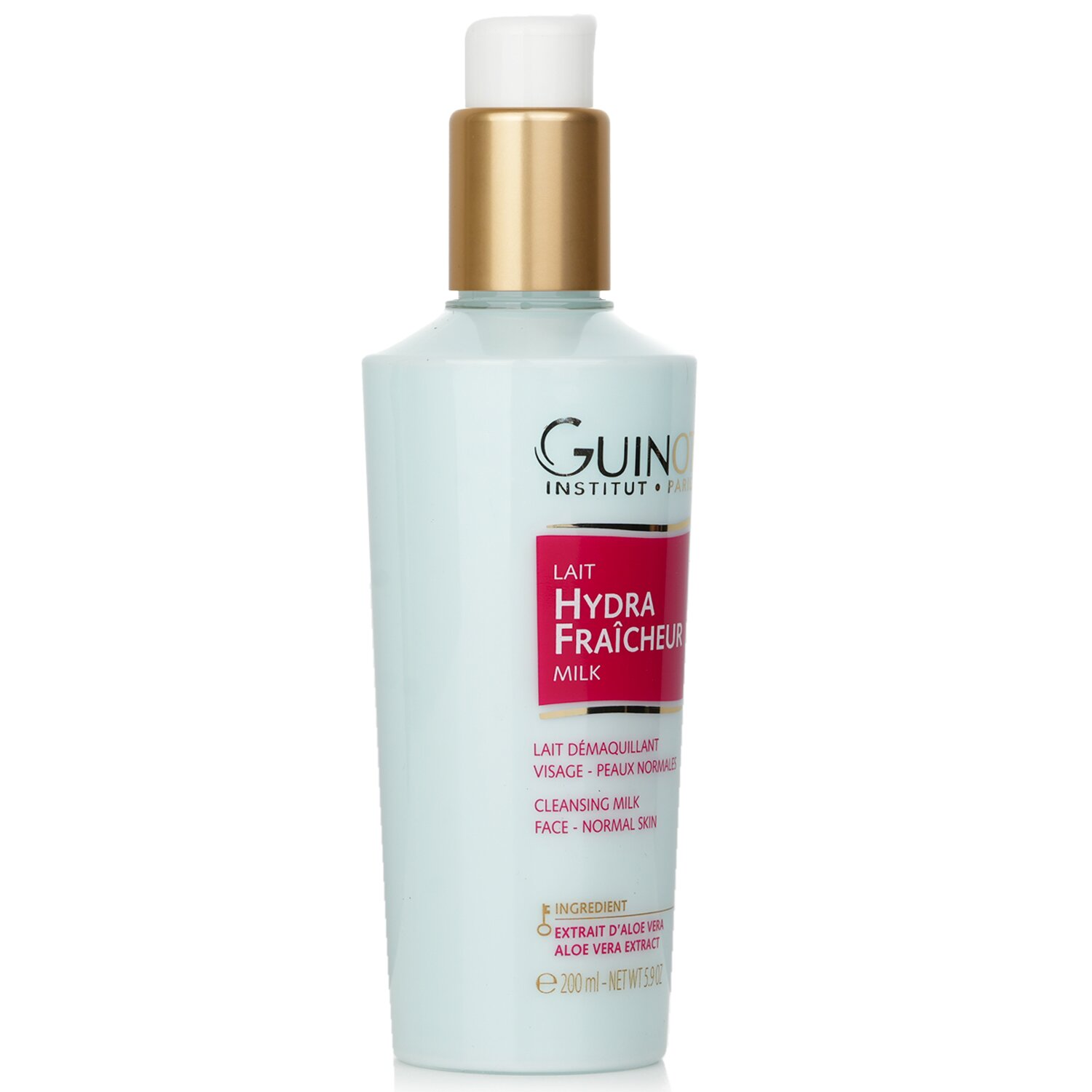 Guinot حليب منظف منعش لجميع أنواع البشرة (عبوة جديدة) 200ml/6.9oz