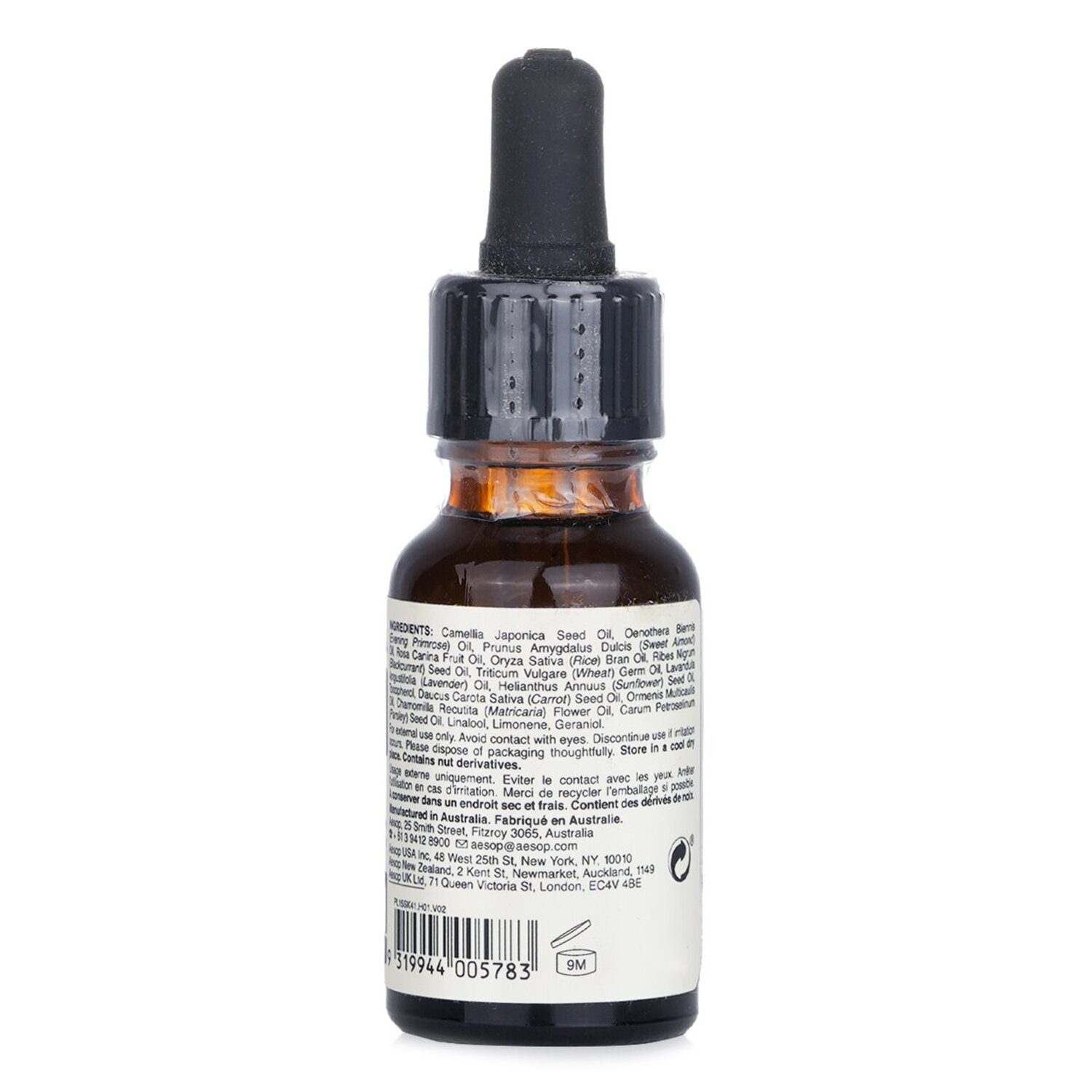 Aesop Anti-oxidáns éjszakai arcápoló petrezselyem maggal 15ml/0.5oz