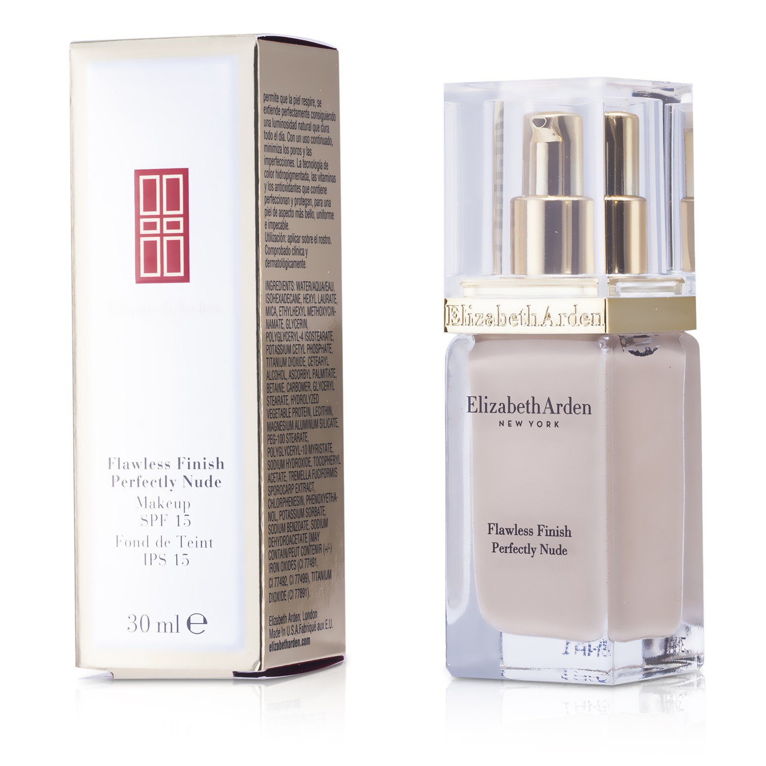 Elizabeth Arden Maquillaje Perfectamente Desnudo Acabado Perfecto SPF 15 30ml/1oz