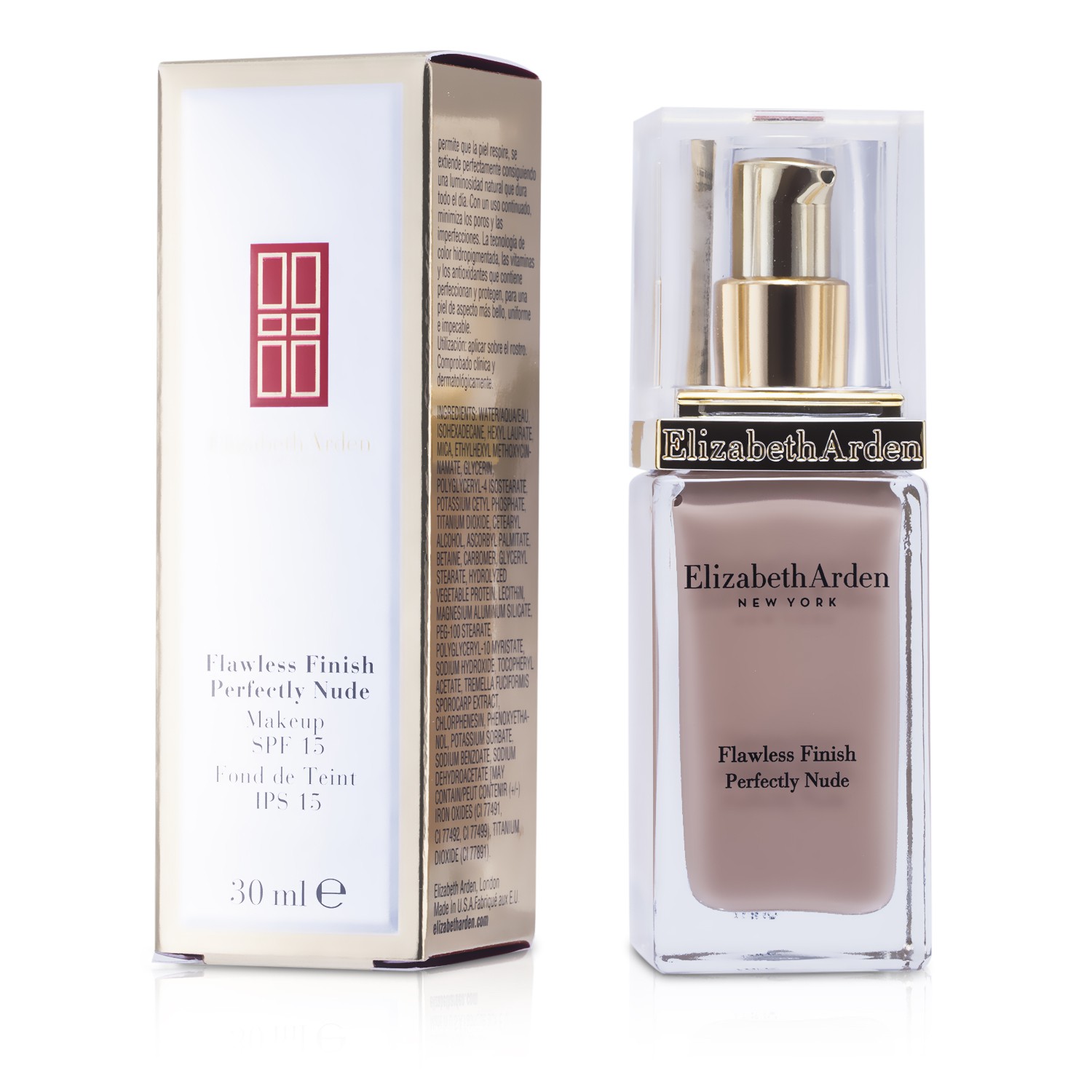 Elizabeth Arden Flawless Finish Perfectly Nude Makeup SPF 15 30ml/1oz