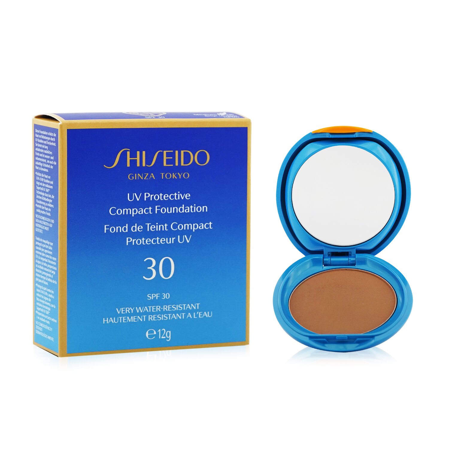 Shiseido UV Protective Compact Foundation SPF 30 (Case+Refill) 12g/0.42oz