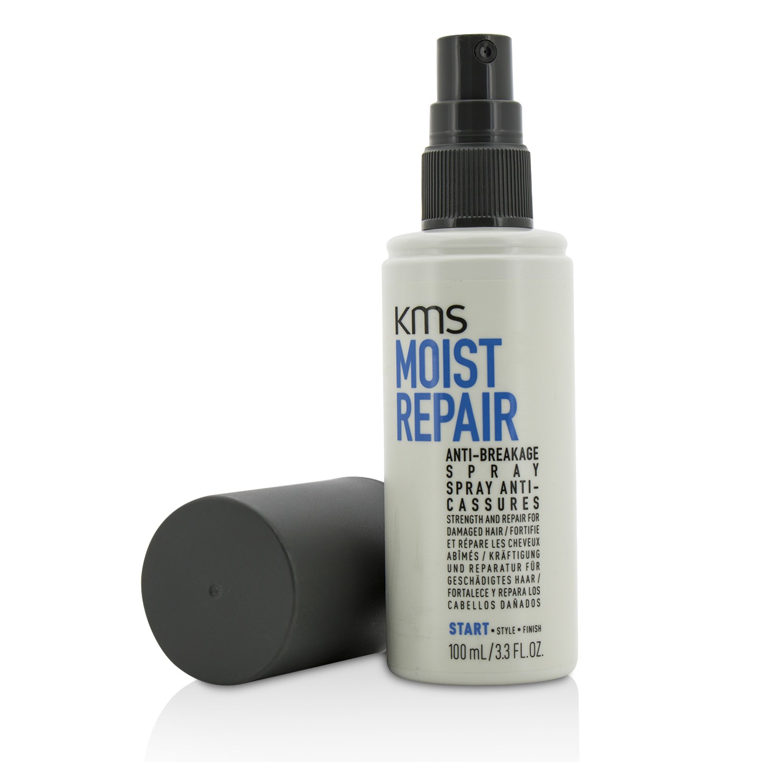 KMS California Moist Repair Anti-Breakage Spray (Strength and Repair For Damaged Hair) 100ml/3.3oz