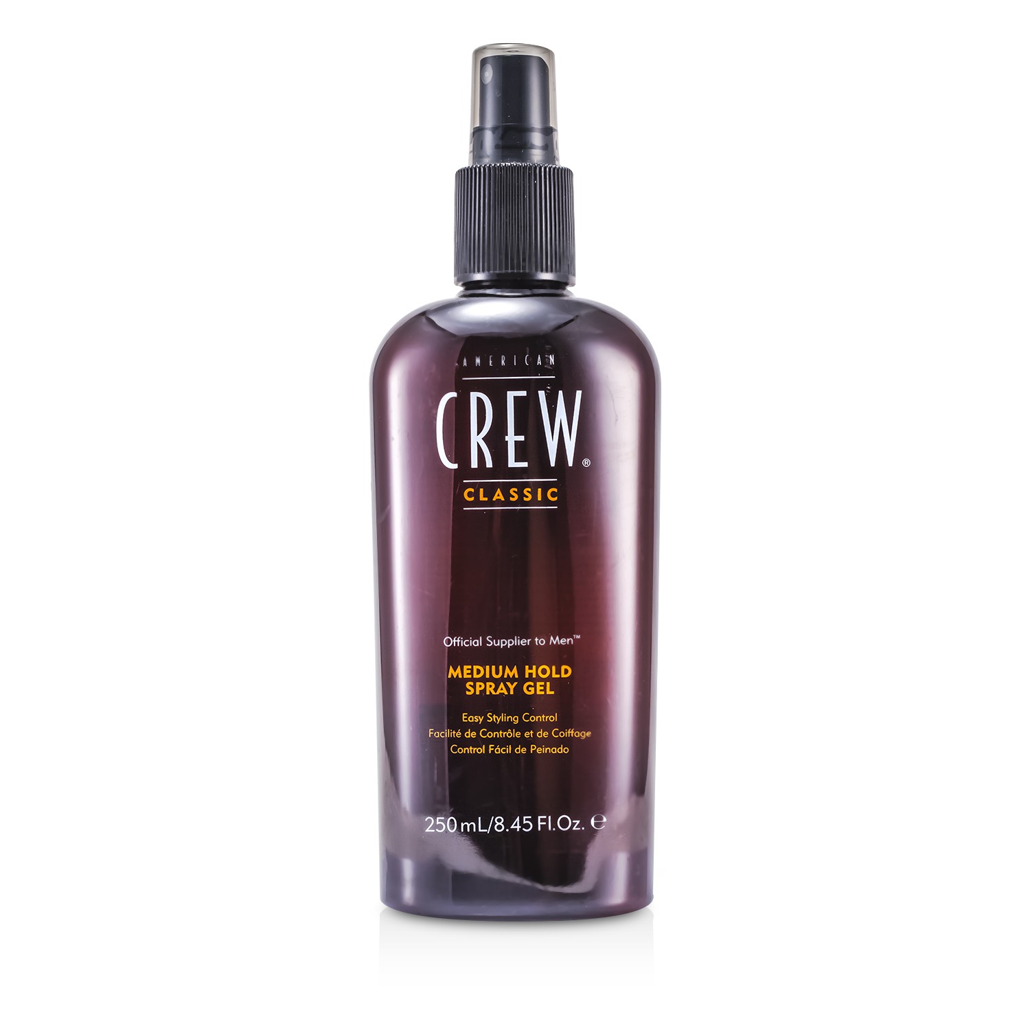 American Crew Średni żel w sprayu do stylizacji Men Medium Hold Spray Gel (łatwa kontrola stylu) 250ml/8.45oz