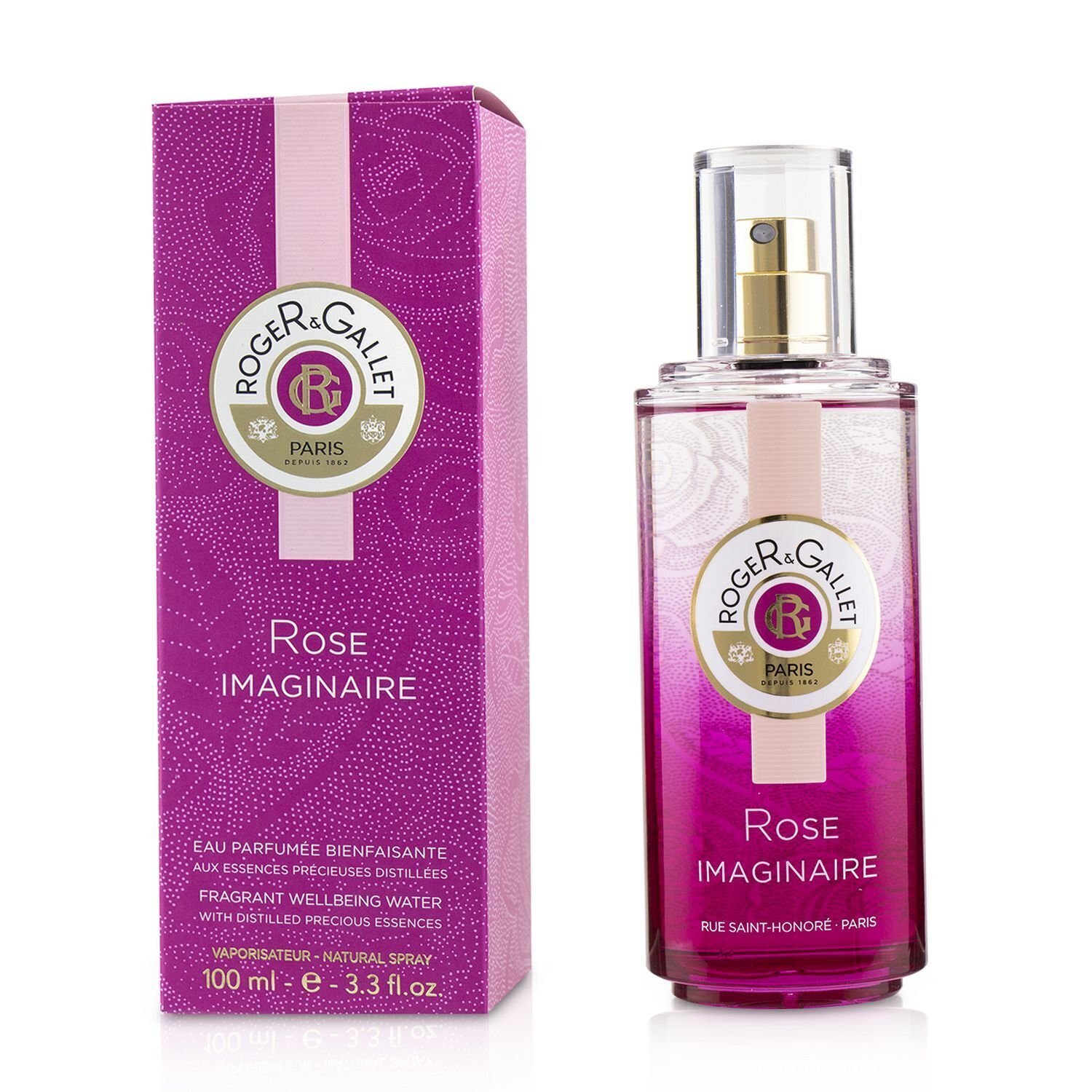 Roger & Gallet Rose Imaginaire Fresh Fragrant Water Spray - osvěžující vůně ve spreji 100ml/3.3oz