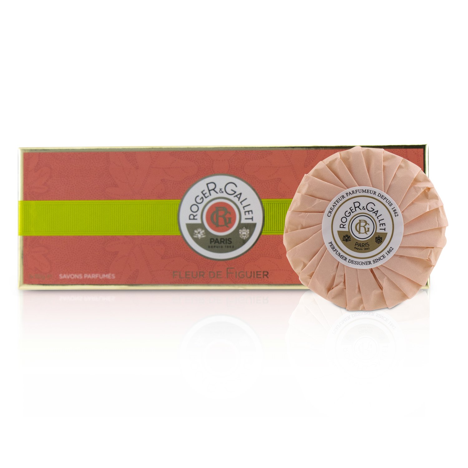 Roger & Gallet Fleur De Figuier Парфюмиран Сапун Комплект 3x100g/3.5oz