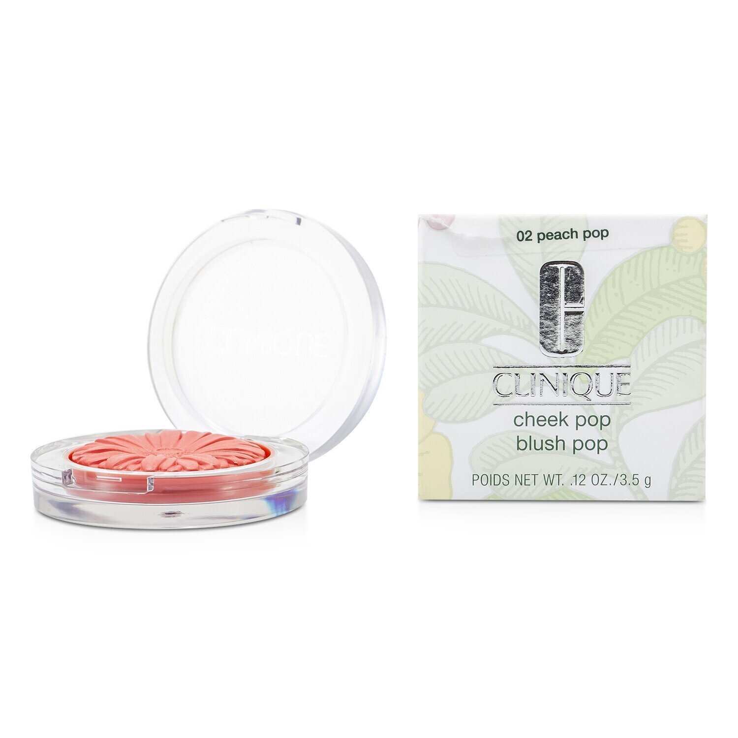 Clinique Cheek Pop Tvárenka – 02 Peach Pop 3.5g/0.12oz