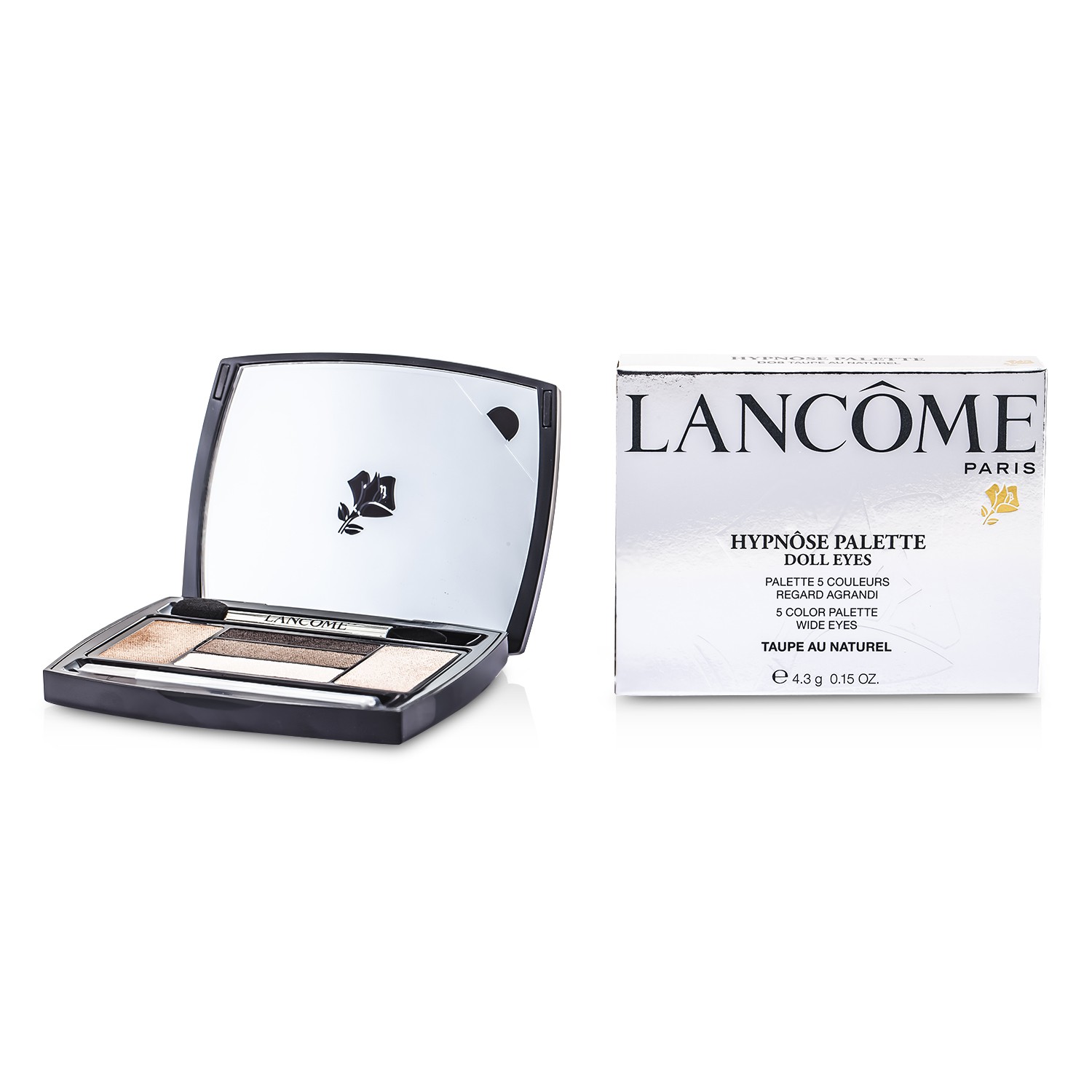 Lancome Hypnose Doll Eyes Paletka očných tieňov – DO8 Taupe Au Naturel 4.3g/0.15oz