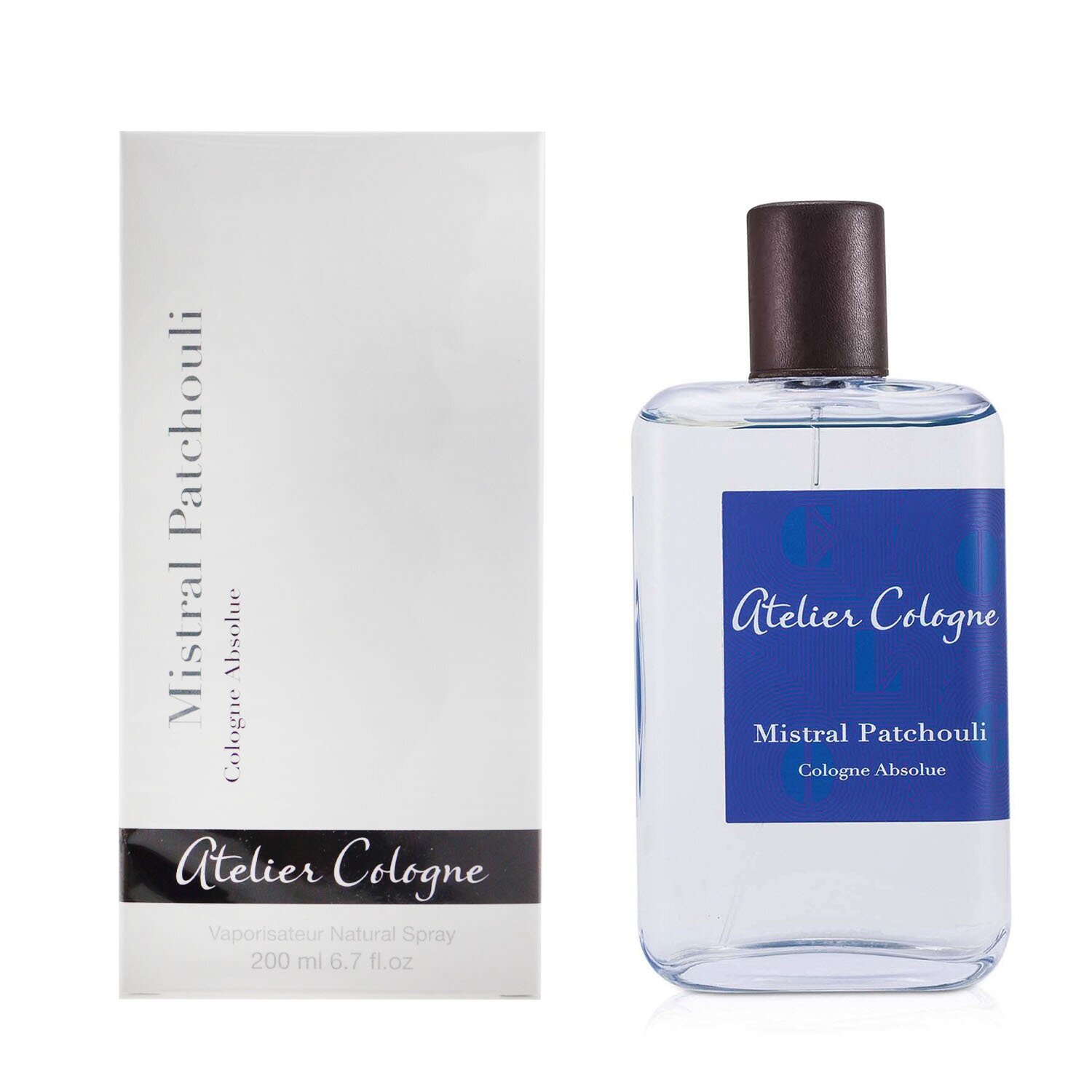 Atelier Cologne Mistral Patchouli - čistá kolínská voda s rozprašovačem 200ml/6.7oz