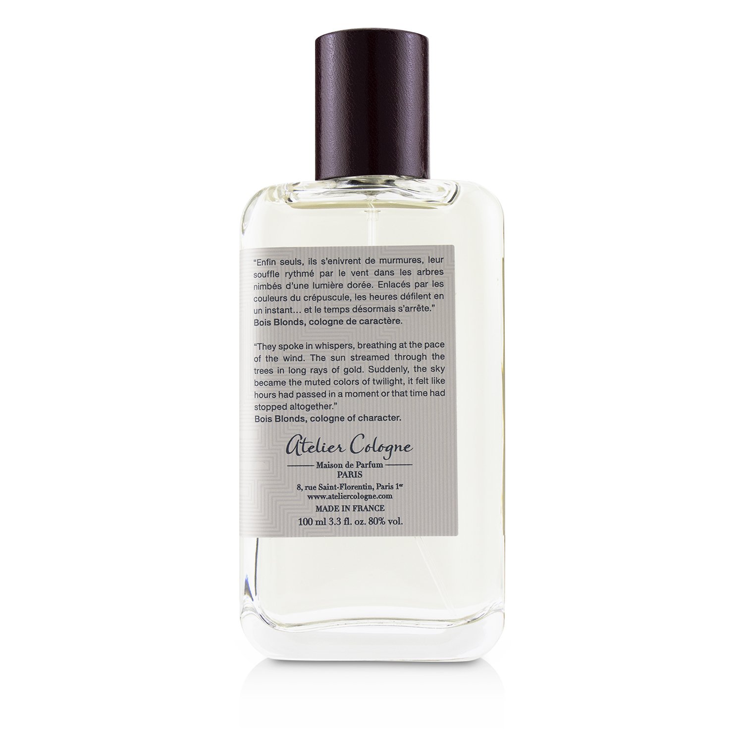 Atelier Cologne 流金木香男士精醇古龙水Bois Blonds Cologne 100ml/3.3oz