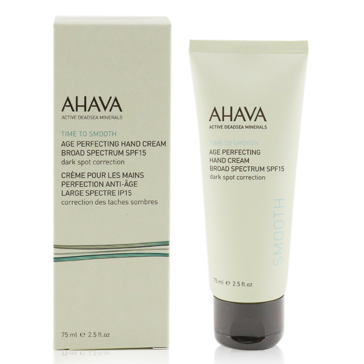 Ahava Time To Smooth Crema de Manos Perfeccionante de Edad Espectro Amplio SPF15 75ml/2.5oz