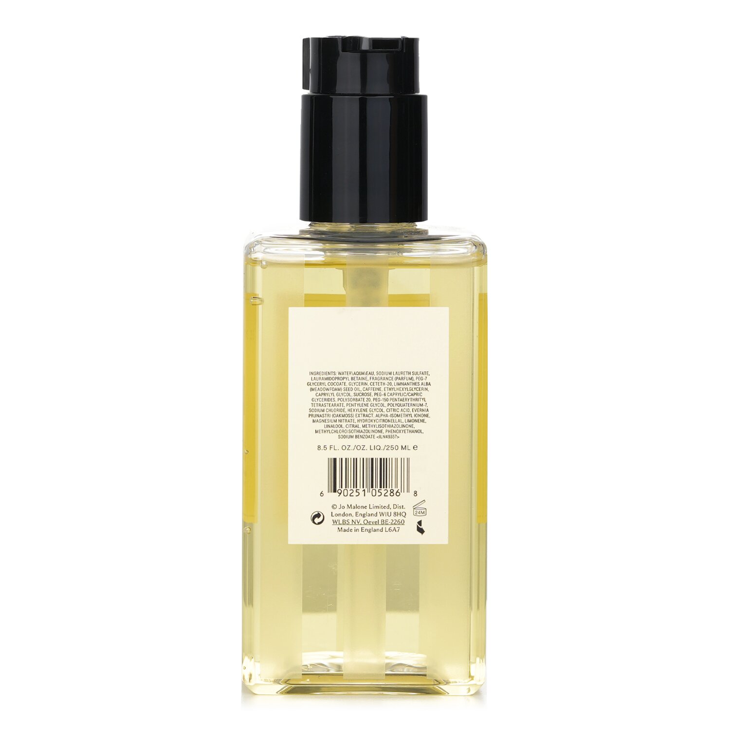 Jo Malone Lime Basil & Mandarin Καθαριστικό Σώματος και Χεριών (Με Αντλία) 250ml/8.5oz