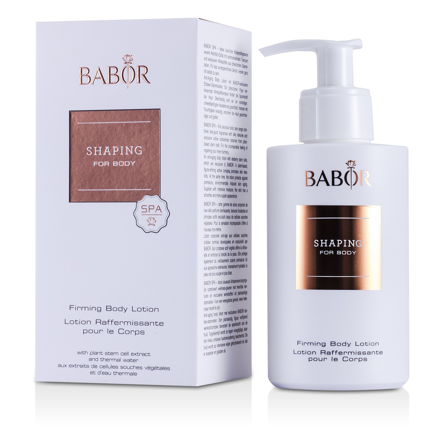 Babor Shaping For Body - გამამკვრივებელი ტანის ლოსიონი 200ml/6.7oz