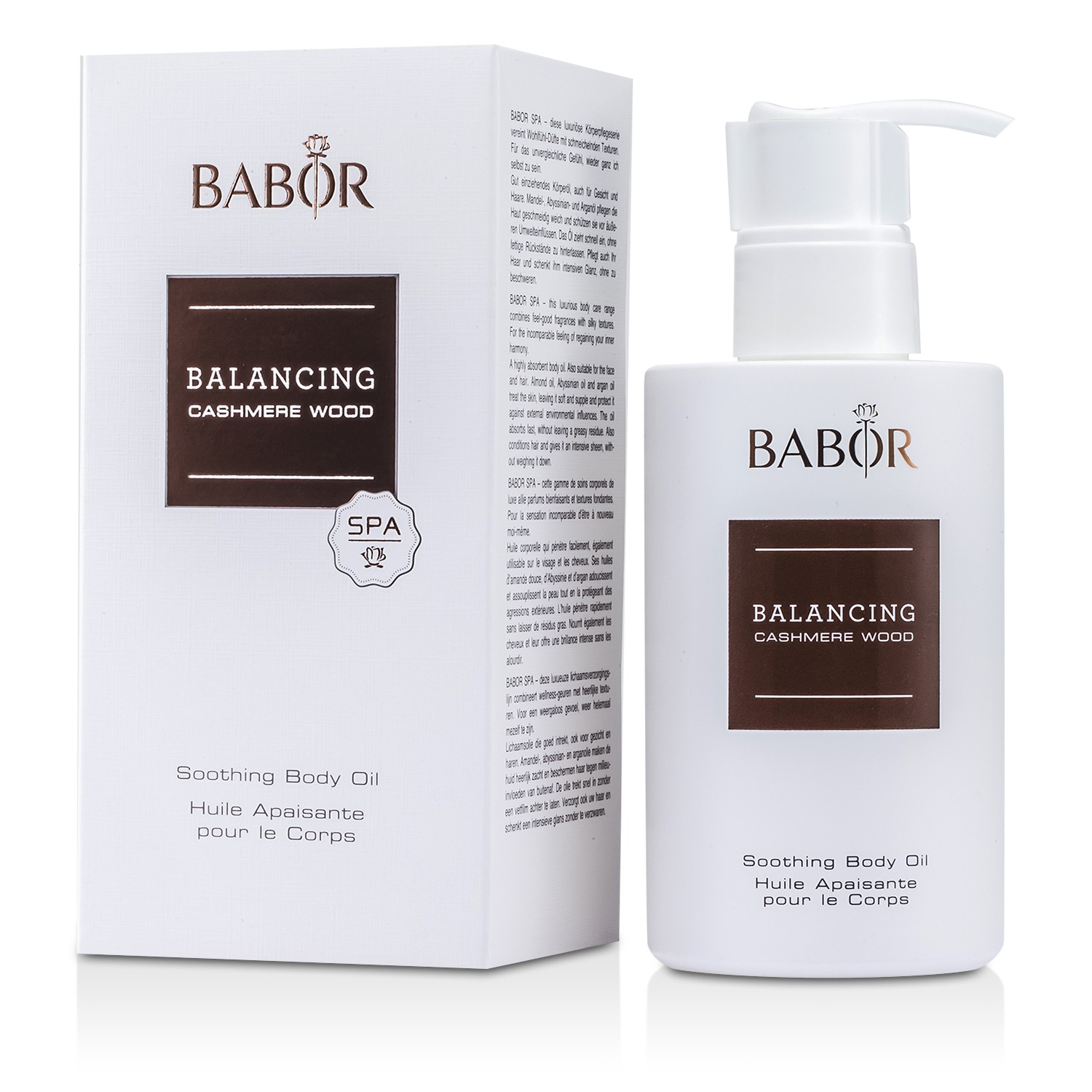 Babor Balancing Cashmere Wood - Հանգստացնող Յուղ Մարմնի Համար 200ml/6.7oz