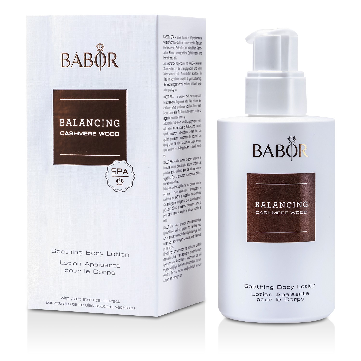 Babor Balancing Cashmere Wood - Loțiune Calmantă pentru Corp 200ml/6.7oz