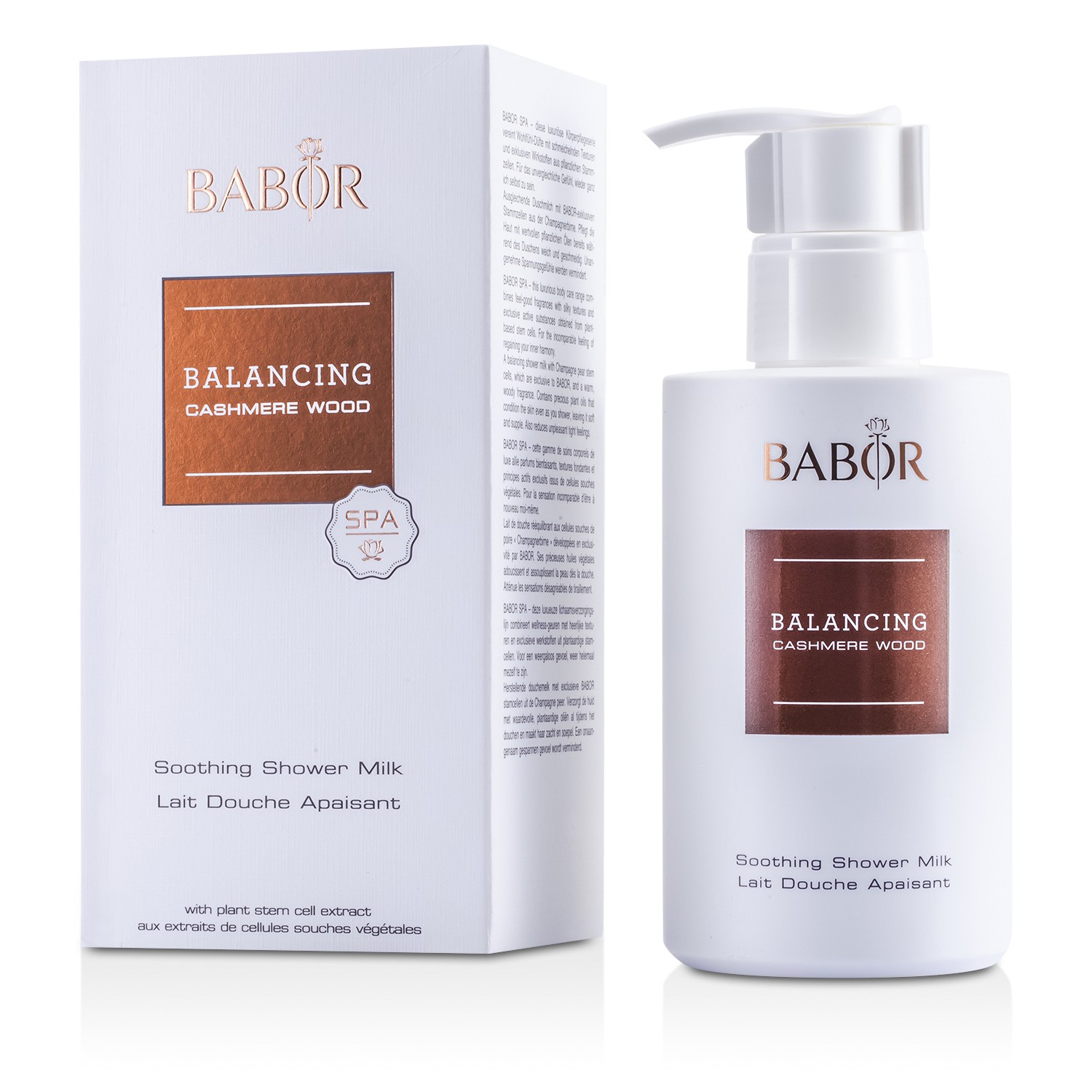 Babor Balancing Cashmere Wood - Հանգստացնող Կաթիկ Ցնցուղի Համար 200ml/6.7oz