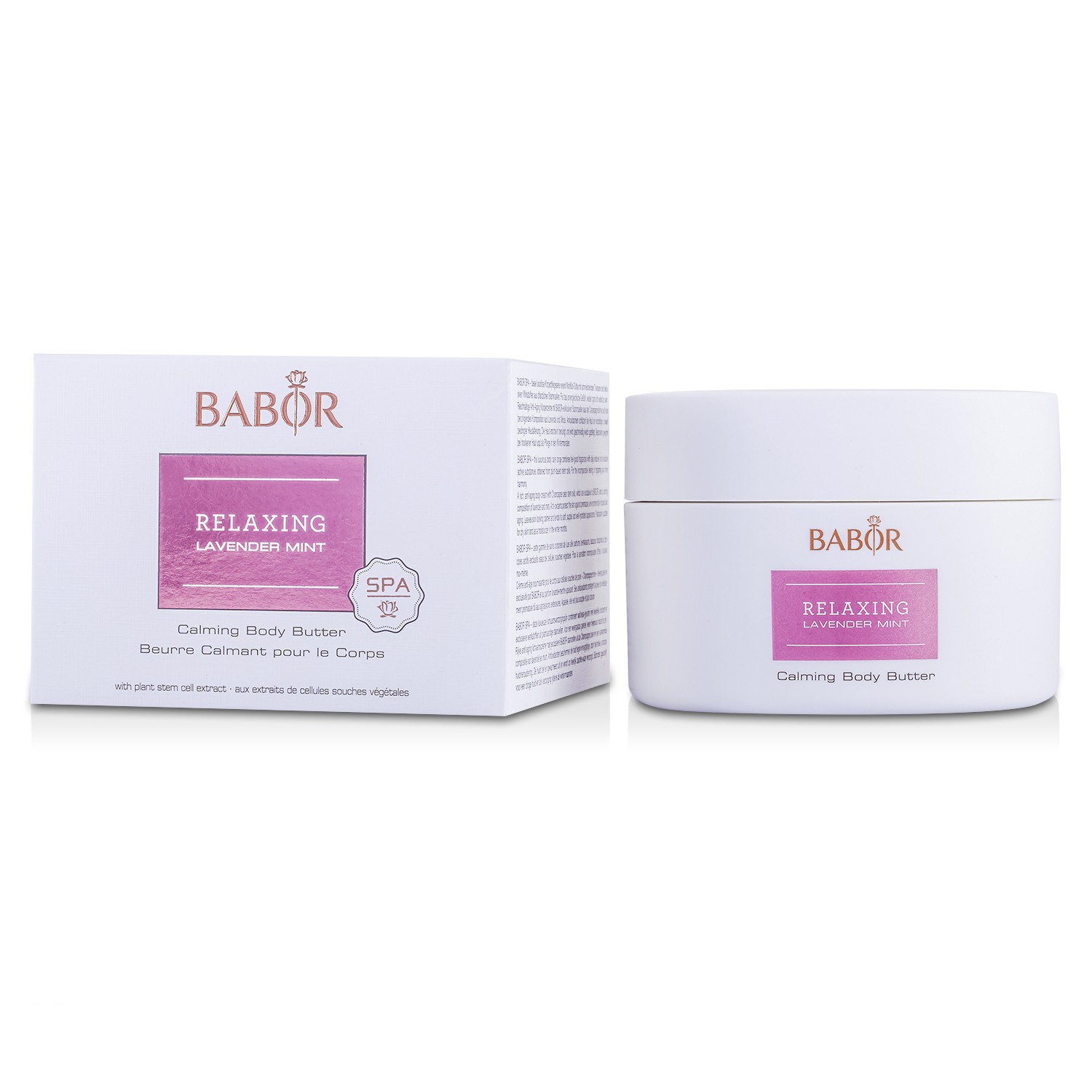 Babor Relaxing Lavender Mint – חמאת גוף מרגיעה לבנדר מנתה 200ml/6.7oz