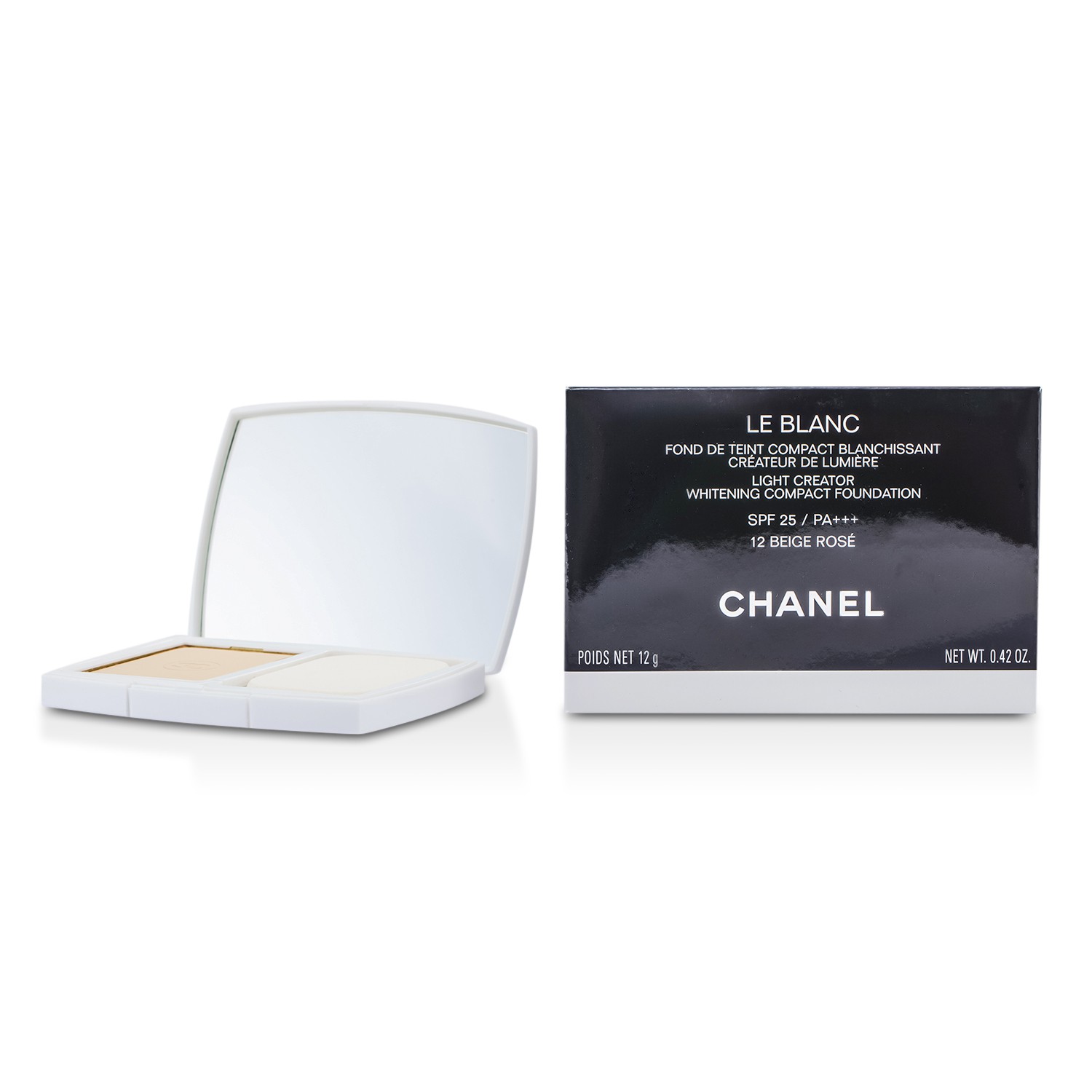 Chanel Le Blanc Light Creator Whitening Compact Foundation SPF 25 12g/0.42oz